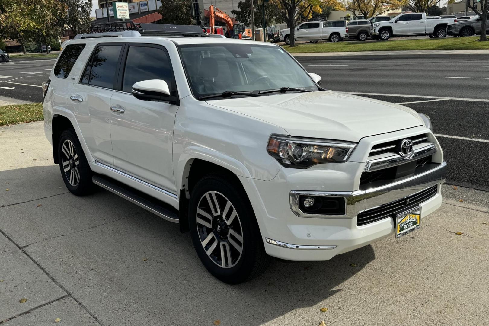 2022 Blizzard Pearl /Black Toyota 4Runner Limited (JTEKU5JR1N6) , Automatic transmission, located at 2304 W. Main St., Boise, ID, 83702, (208) 342-7777, 43.622105, -116.218658 - Photo#2