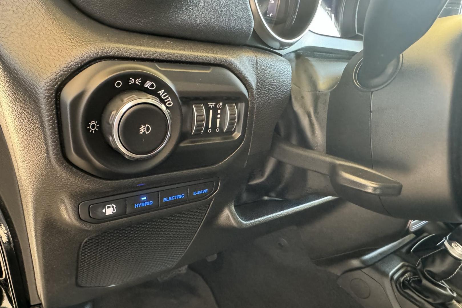 2022 Black /Black Jeep Wrangler 4XE Unlimited Sahara (1C4JJXP68NW) , Automatic 8 Speed transmission, located at 2304 W. Main St., Boise, ID, 83702, (208) 342-7777, 43.622105, -116.218658 - Best Of Both Worlds! Great Fuel Economy In Town And Ready For Off-Road Anytime! - Photo#21
