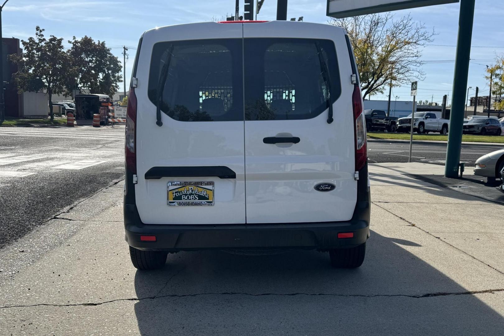 2021 Oxford White /Black Ford Transit Connect Cargo Van XL (NM0LS7E25M1) with an 4 Cyl 2.0 Liter engine, Automatic transmission, located at 2304 W. Main St., Boise, ID, 83702, (208) 342-7777, 43.622105, -116.218658 - Ready For Business Or Camper Conversion! - Photo#1