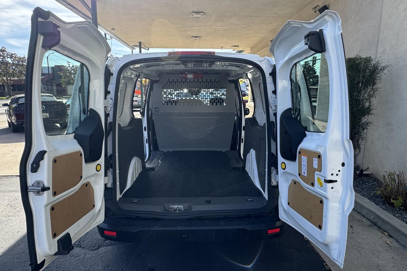 2021 Oxford White /Black Ford Transit Connect Cargo Van XL (NM0LS7E25M1) with an 4 Cyl 2.0 Liter engine, Automatic transmission, located at 2304 W. Main St., Boise, ID, 83702, (208) 342-7777, 43.622105, -116.218658 - Ready For Business Or Camper Conversion! - Photo#12