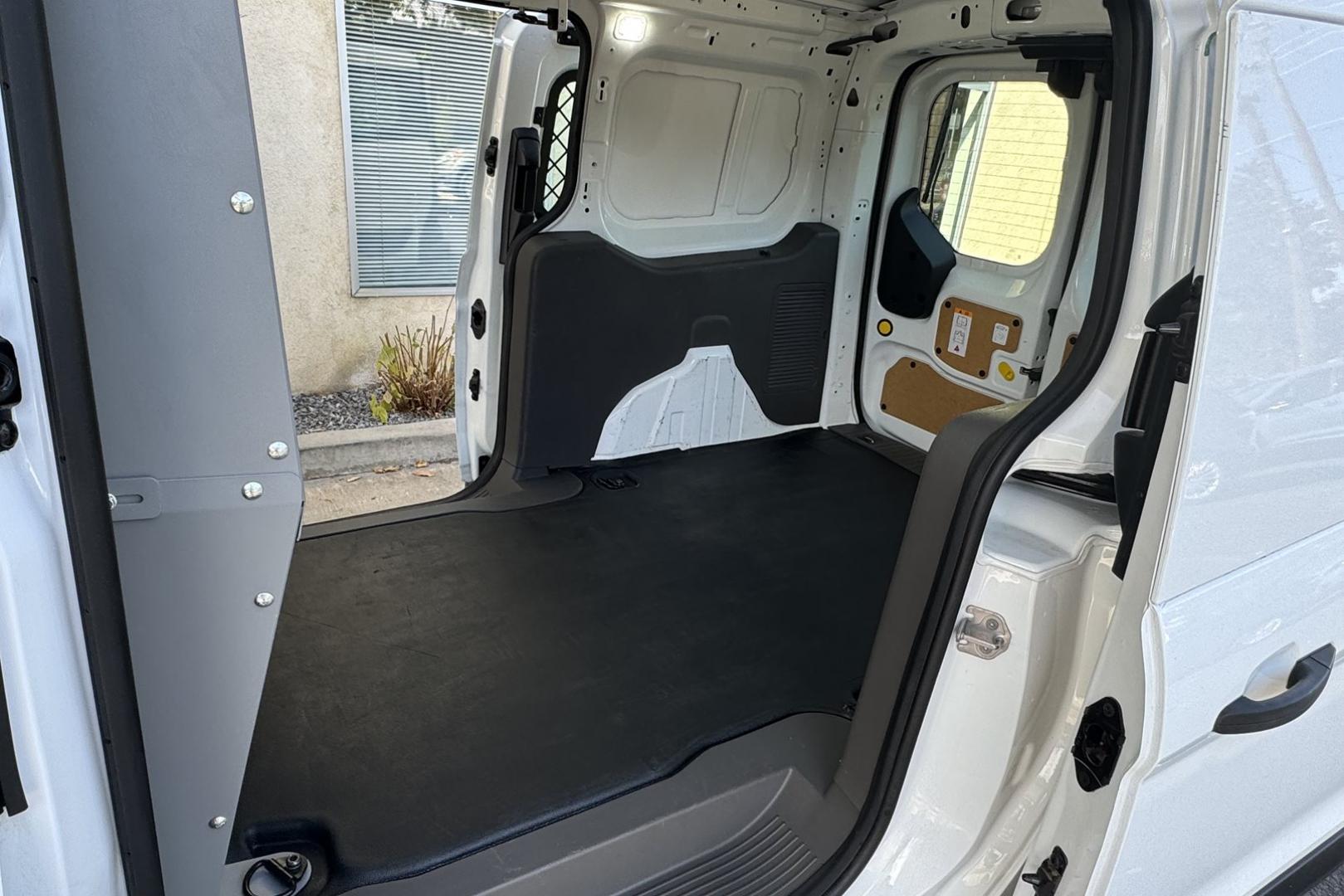 2021 Oxford White /Black Ford Transit Connect Cargo Van XL (NM0LS7E25M1) with an 4 Cyl 2.0 Liter engine, Automatic transmission, located at 2304 W. Main St., Boise, ID, 83702, (208) 342-7777, 43.622105, -116.218658 - Ready For Business Or Camper Conversion! - Photo#13