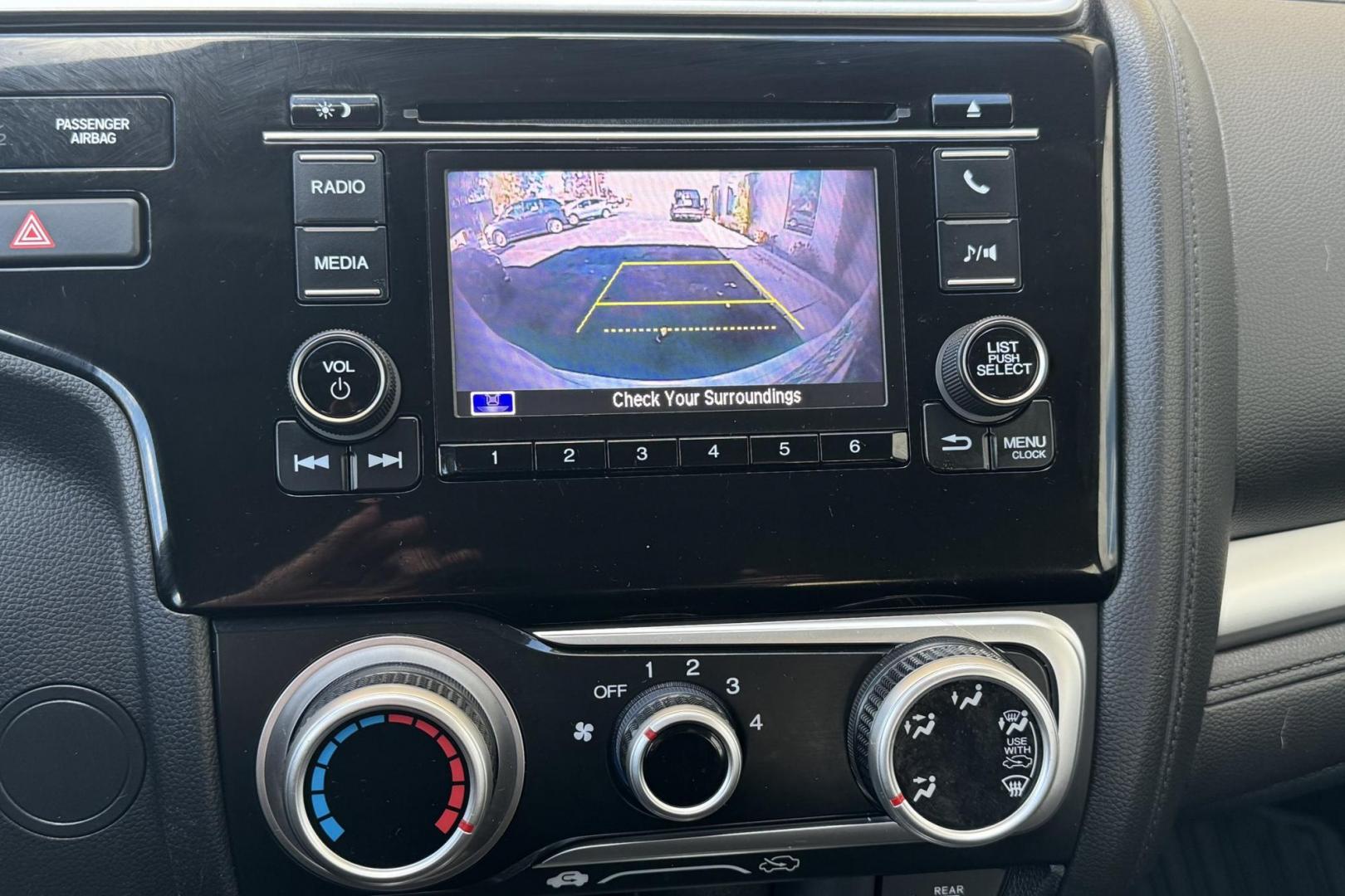 2019 White /Black Honda Fit LX (3HGGK5H4XKM) with an 4 Cyl 1.5 Liter engine, Automatic transmission, located at 2304 W. Main St., Boise, ID, 83702, (208) 342-7777, 43.622105, -116.218658 - Photo#4