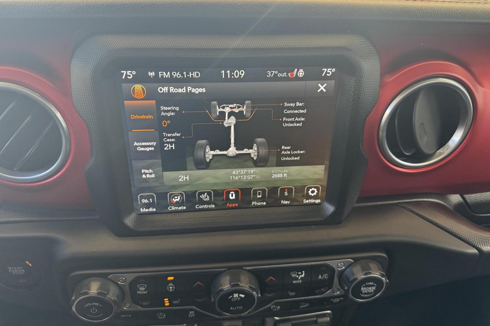 2021 Sting Gray /Black Jeep Wrangler Unlimited Rubicon (1C4HJXFG2MW) with an V6 3.6 Liter engine, Automatic 8 Speed transmission, located at 2304 W. Main St., Boise, ID, 83702, (208) 342-7777, 43.622105, -116.218658 - Off Road Capable! Ready To Go! - Photo#6