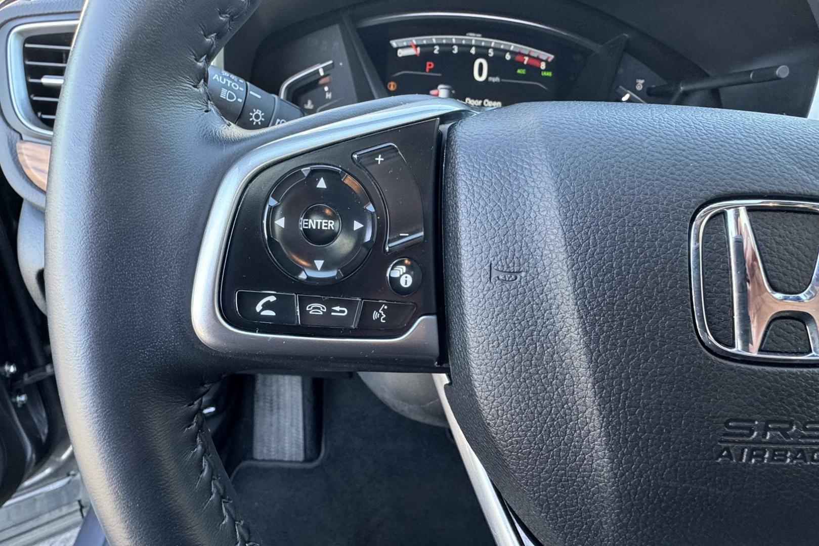 2022 Modern Steel Metallic /Black Honda CR-V EX-L (2HKRW2H87NH) with an 4 Cyl 1.5 Liter Turbo engine, Automatic transmission, located at 2304 W. Main St., Boise, ID, 83702, (208) 342-7777, 43.622105, -116.218658 - New Tires! Own The Legend! - Photo#14