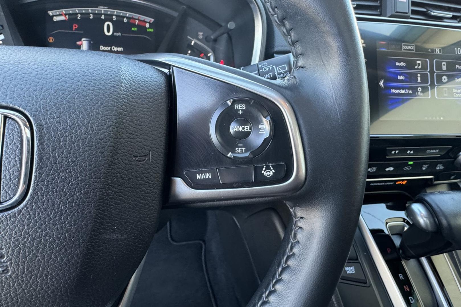 2022 Modern Steel Metallic /Black Honda CR-V EX-L (2HKRW2H87NH) with an 4 Cyl 1.5 Liter Turbo engine, Automatic transmission, located at 2304 W. Main St., Boise, ID, 83702, (208) 342-7777, 43.622105, -116.218658 - New Tires! Own The Legend! - Photo#17