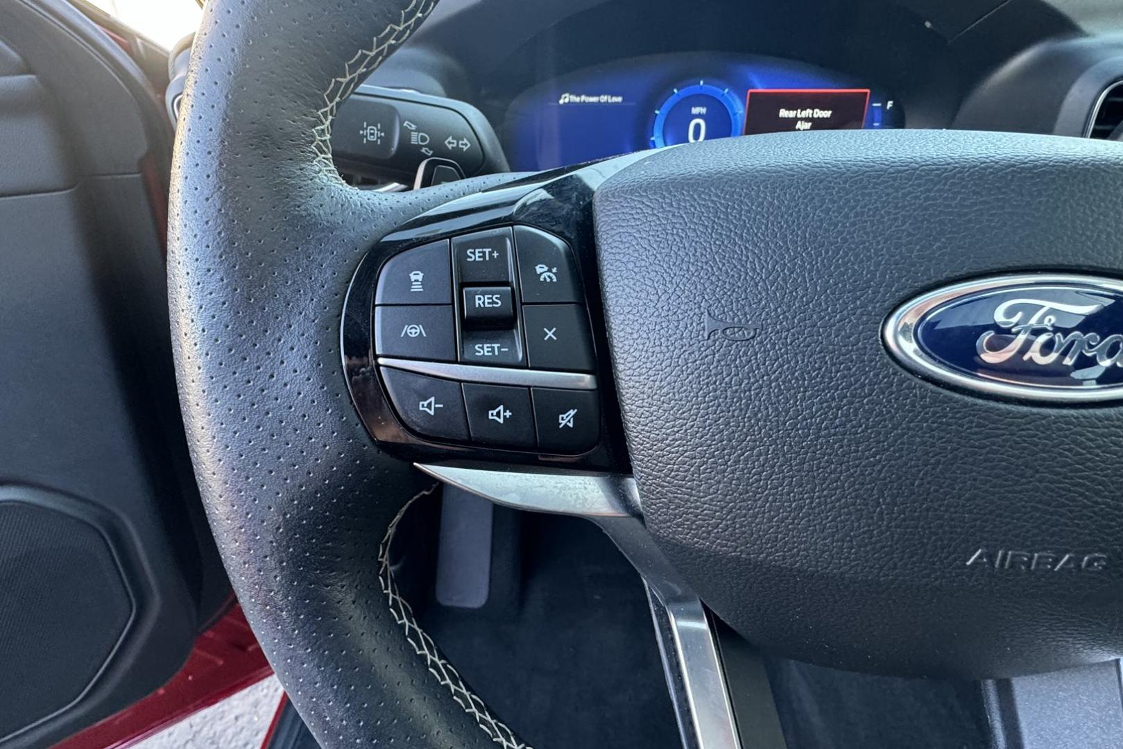 2022 Rapid Red /Black Ford Explorer ST (1FM5K8GC5NG) with an V6 3.0 Liter Twin Turbo engine, Automatic 10 Speed transmission, located at 2304 W. Main St., Boise, ID, 83702, (208) 342-7777, 43.622105, -116.218658 - 7 Passenger And A Blast To Drive! - Photo#10
