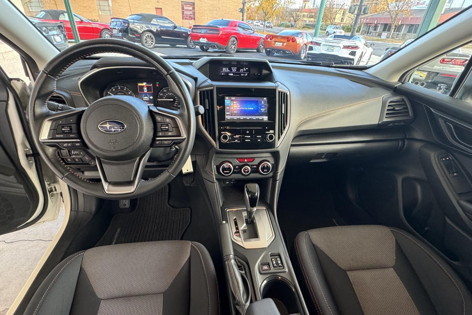 2023 White Diamond Pearl /Black/Gray Subaru Crosstrek Premium (JF2GTAPCXP8) with an H4 2.0 Liter engine, Automatic transmission, located at 2304 W. Main St., Boise, ID, 83702, (208) 342-7777, 43.622105, -116.218658 - Remaining Factory Warranty! Great In The Snow! - Photo#13