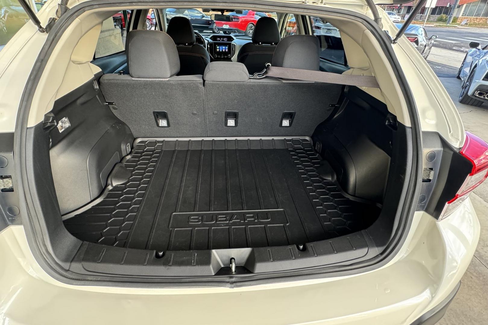 2023 White Diamond Pearl /Black/Gray Subaru Crosstrek Premium (JF2GTAPCXP8) with an H4 2.0 Liter engine, Automatic transmission, located at 2304 W. Main St., Boise, ID, 83702, (208) 342-7777, 43.622105, -116.218658 - Remaining Factory Warranty! Great In The Snow! - Photo#20