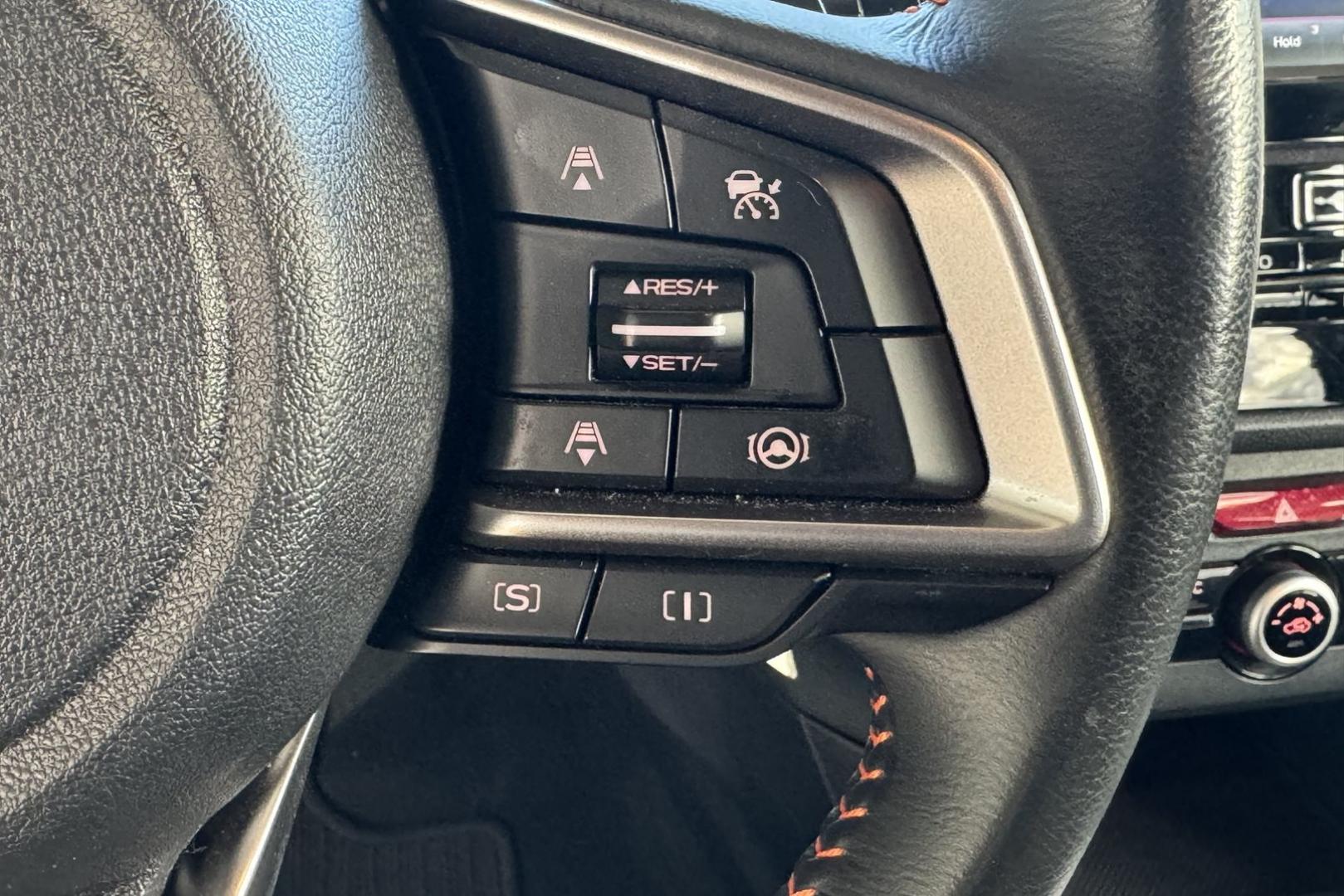 2023 White Diamond Pearl /Black/Gray Subaru Crosstrek Premium (JF2GTAPCXP8) with an H4 2.0 Liter engine, Automatic transmission, located at 2304 W. Main St., Boise, ID, 83702, (208) 342-7777, 43.622105, -116.218658 - Remaining Factory Warranty! Great In The Snow! - Photo#9