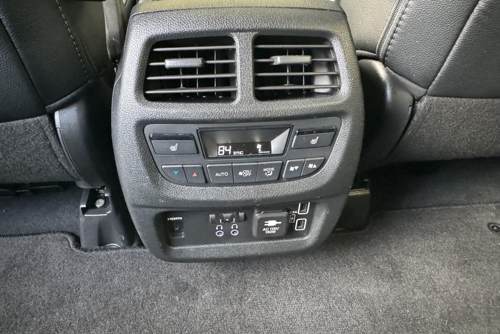 2021 Platinum White Pearl /Black Honda Pilot Touring (5FNYF6H96MB) with an V6 3.5 Liter engine, Automatic 9 Speed transmission, located at 2304 W. Main St., Boise, ID, 83702, (208) 342-7777, 43.622105, -116.218658 - 8 Passenger Seating! New Tires Too! - Photo#20