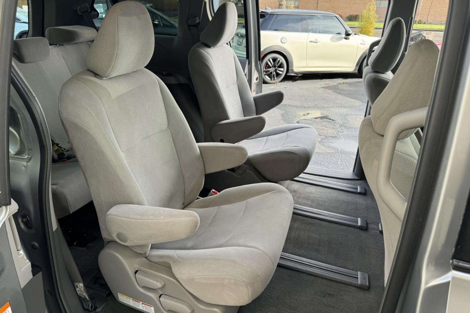 2018 Shimmering Silver /Gray Toyota Sienna L (5TDZZ3DC8JS) with an V6 3.5 Liter engine, Automatic 8 Speed transmission, located at 2304 W. Main St., Boise, ID, 83702, (208) 342-7777, 43.622105, -116.218658 - 4 Captains Chairs! 7 Passenger! Dual Sliding Doors! - Photo#16