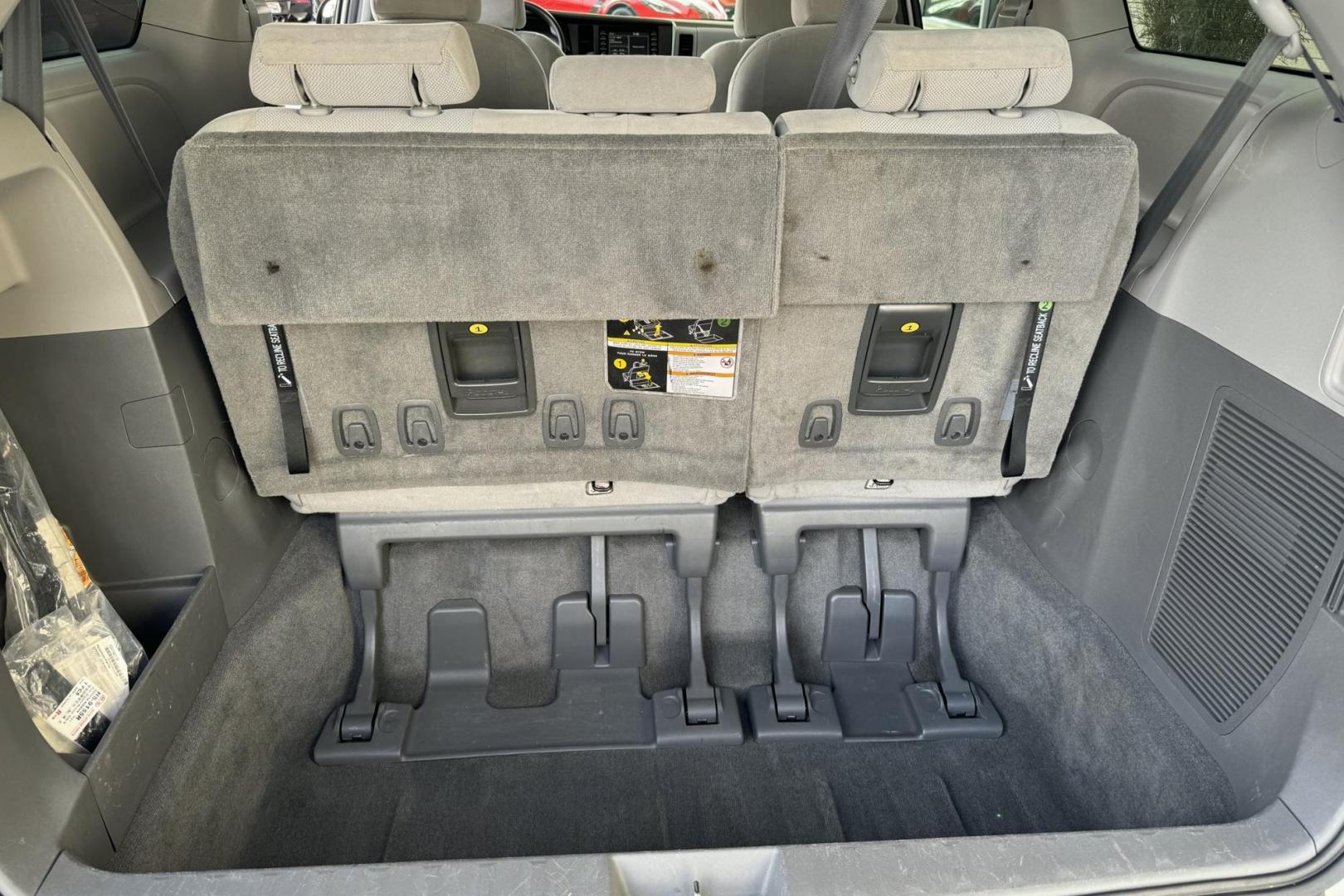 2018 Shimmering Silver /Gray Toyota Sienna L (5TDZZ3DC8JS) with an V6 3.5 Liter engine, Automatic 8 Speed transmission, located at 2304 W. Main St., Boise, ID, 83702, (208) 342-7777, 43.622105, -116.218658 - 4 Captains Chairs! 7 Passenger! Dual Sliding Doors! - Photo#17