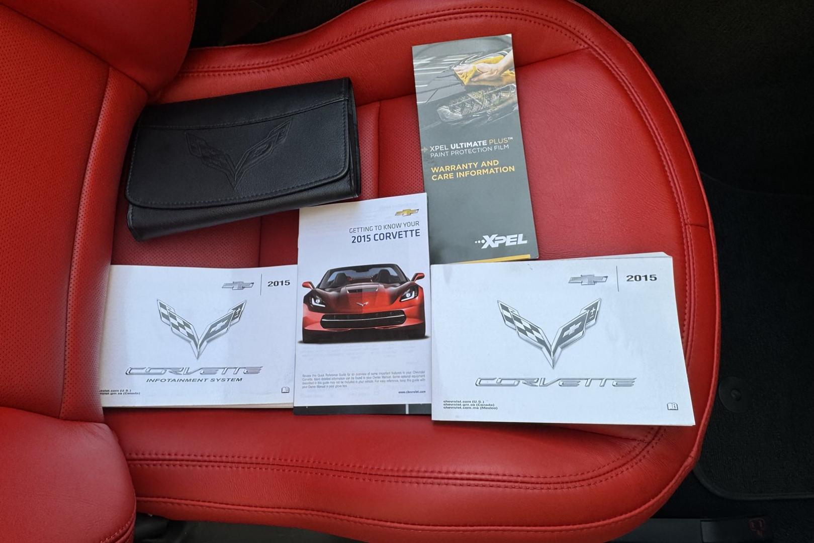 2015 Torch Red /Adrenaline Red Chevrolet Corvette Stingray 3LZ (1G1YU2D66F5) with an V8 6.2 Liter Supercharged engine, Automatic 8 Speed transmission, located at 2304 W. Main St., Boise, ID, 83702, (208) 342-7777, 43.622105, -116.218658 - Z07 Package With Carbon Ceramic Brakes! - Photo#14