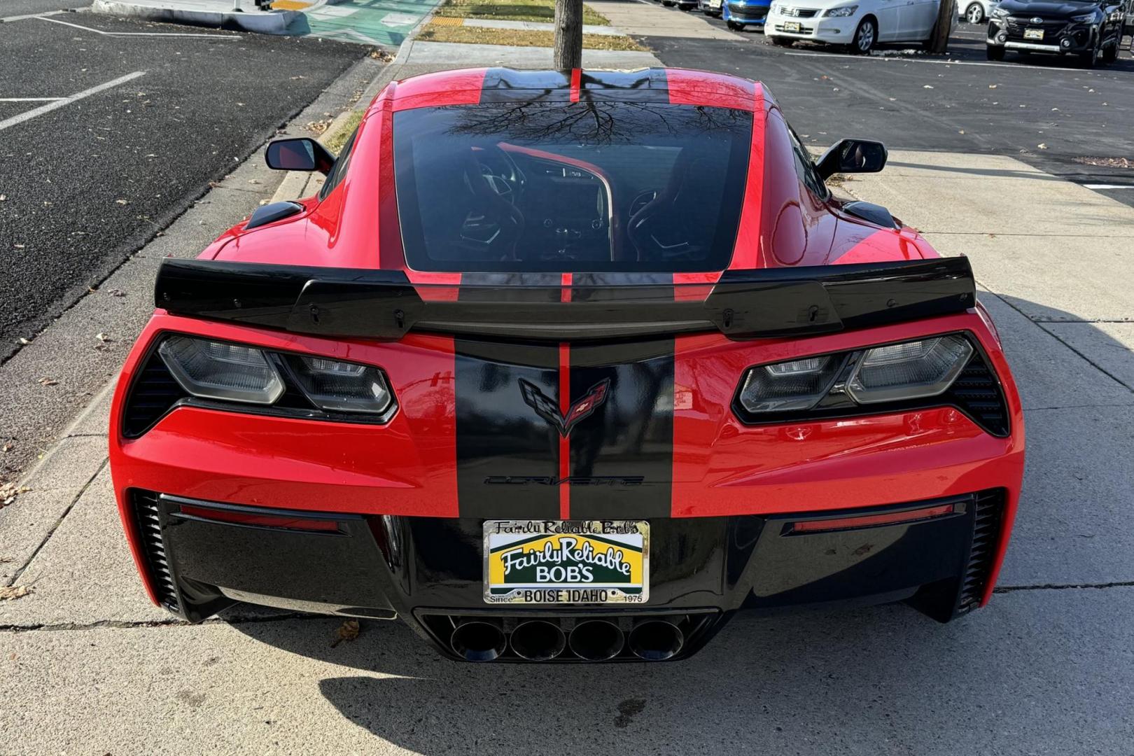 2015 Torch Red /Adrenaline Red Chevrolet Corvette Stingray 3LZ (1G1YU2D66F5) with an V8 6.2 Liter Supercharged engine, Automatic 8 Speed transmission, located at 2304 W. Main St., Boise, ID, 83702, (208) 342-7777, 43.622105, -116.218658 - Z07 Package With Carbon Ceramic Brakes! - Photo#17