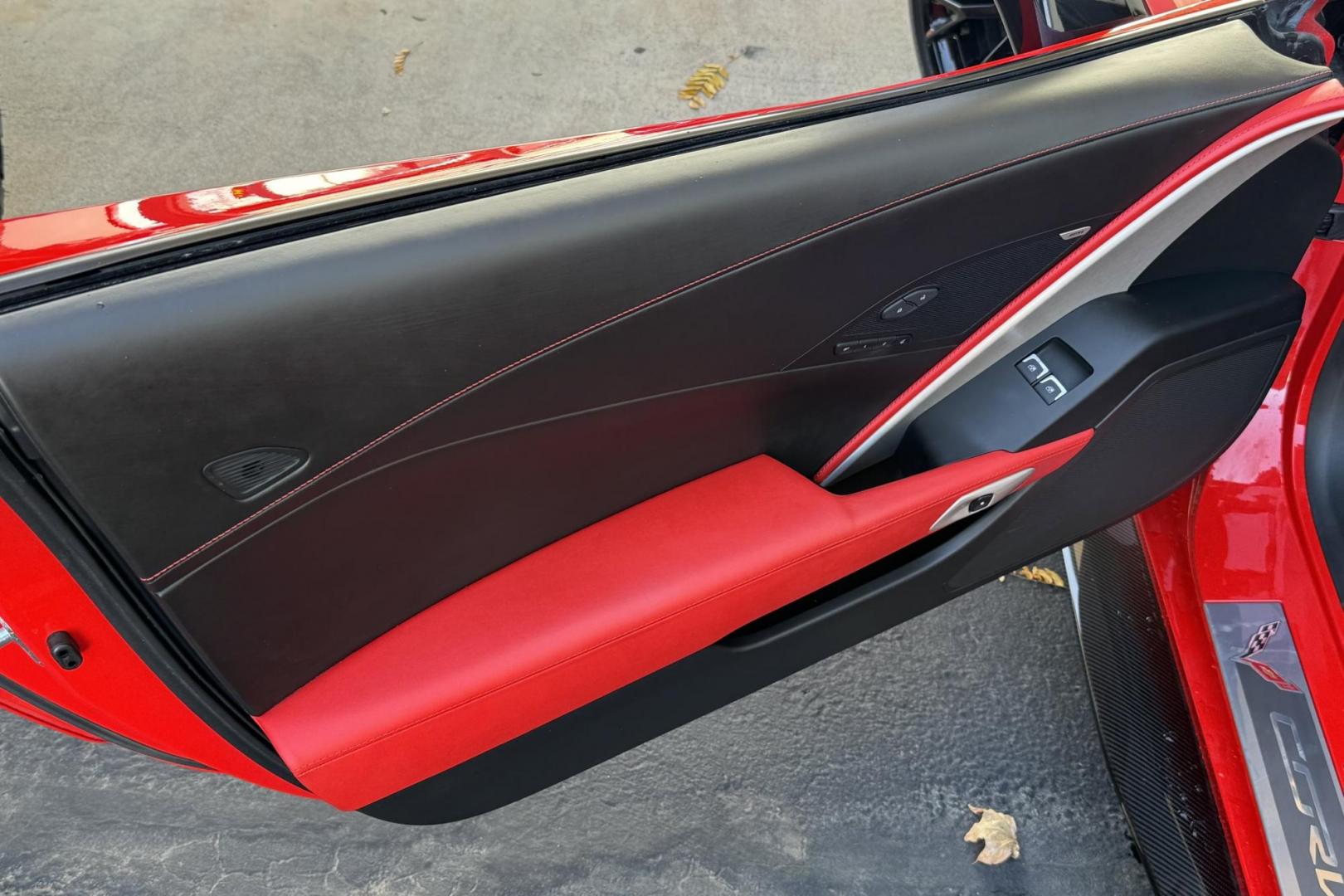 2015 Torch Red /Adrenaline Red Chevrolet Corvette Stingray 3LZ (1G1YU2D66F5) with an V8 6.2 Liter Supercharged engine, Automatic 8 Speed transmission, located at 2304 W. Main St., Boise, ID, 83702, (208) 342-7777, 43.622105, -116.218658 - Z07 Package With Carbon Ceramic Brakes! - Photo#8