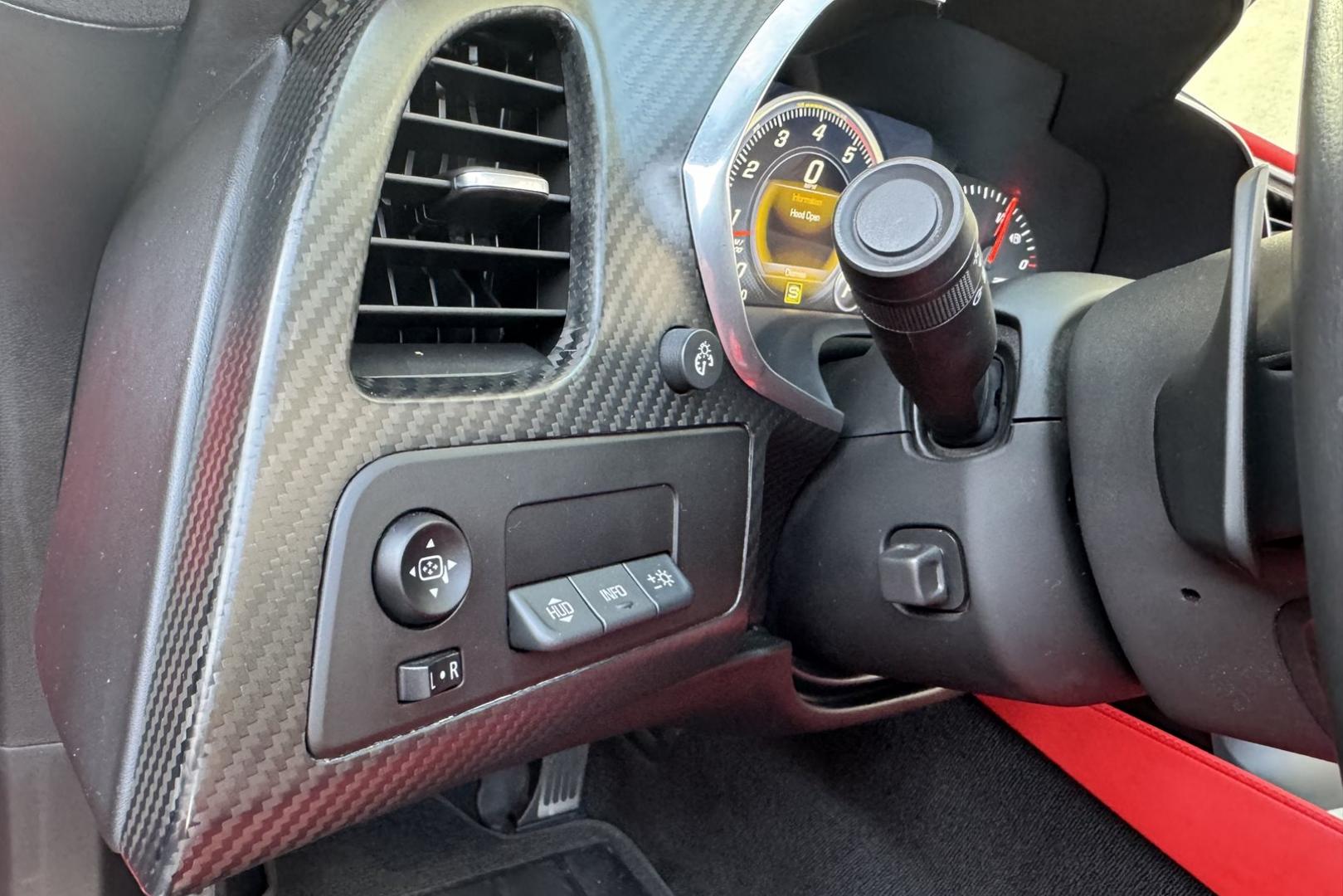 2015 Torch Red /Adrenaline Red Chevrolet Corvette Stingray 3LZ (1G1YU2D66F5) with an V8 6.2 Liter Supercharged engine, Automatic 8 Speed transmission, located at 2304 W. Main St., Boise, ID, 83702, (208) 342-7777, 43.622105, -116.218658 - Z07 Package With Carbon Ceramic Brakes! - Photo#9
