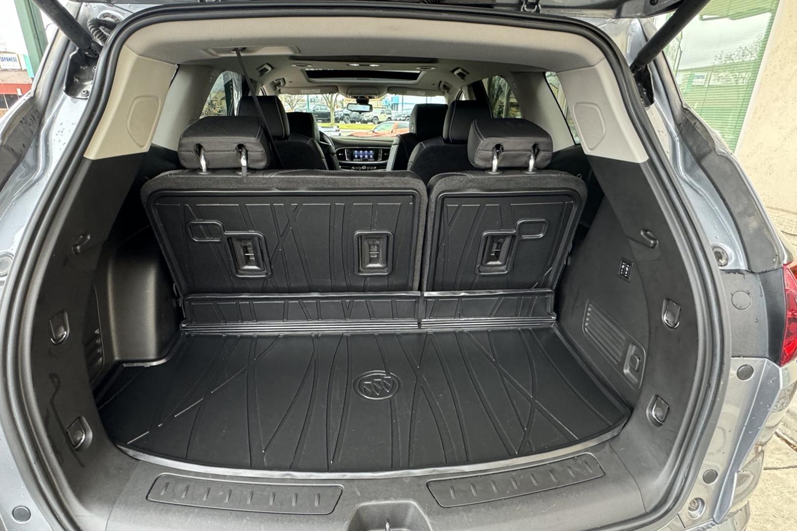 2021 Satin Steel Metallic /Ebony Leather Buick Enlcave Avenir (5GAEVCKW6MJ) with an V6 3.6 Liter engine, Automatic 9 Speed transmission, located at 2304 W. Main St., Boise, ID, 83702, (208) 342-7777, 43.622105, -116.218658 - Clean One Owner Idaho SUV! Highly Optioned And Loaded With Safety Features! - Photo#22