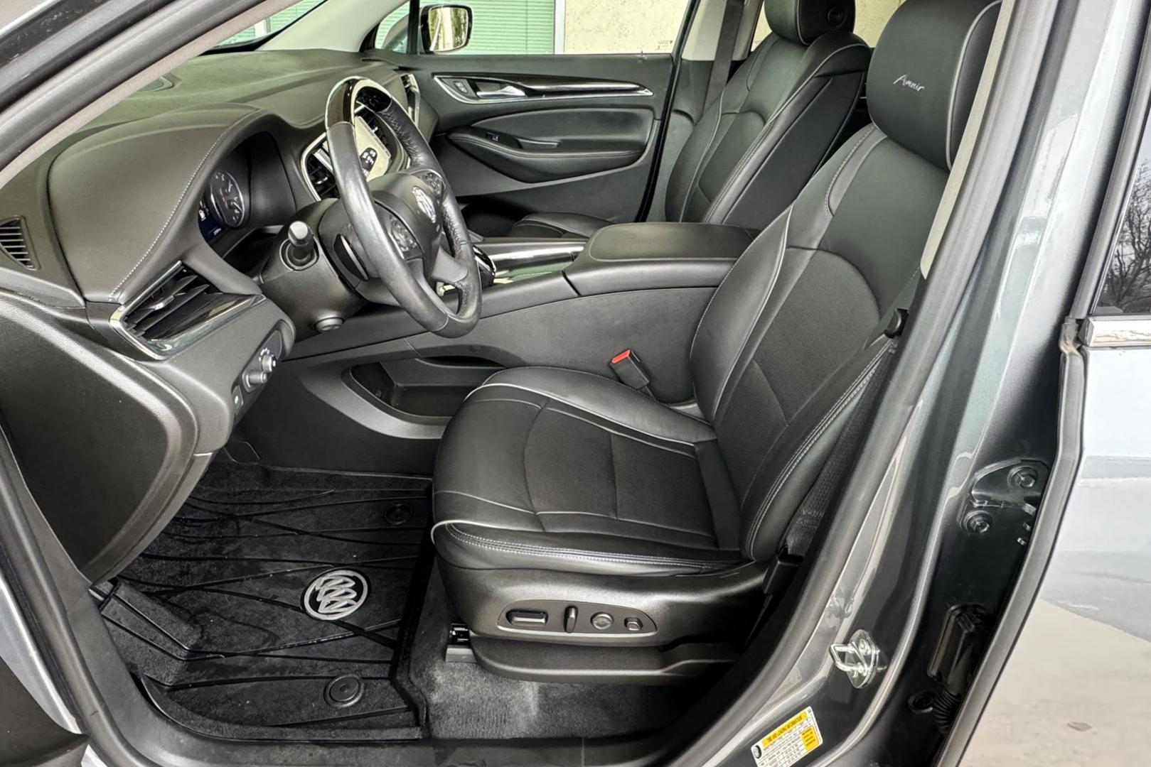 2021 Satin Steel Metallic /Ebony Leather Buick Enlcave Avenir (5GAEVCKW6MJ) with an V6 3.6 Liter engine, Automatic 9 Speed transmission, located at 2304 W. Main St., Boise, ID, 83702, (208) 342-7777, 43.622105, -116.218658 - Clean One Owner Idaho SUV! Highly Optioned And Loaded With Safety Features! - Photo#9
