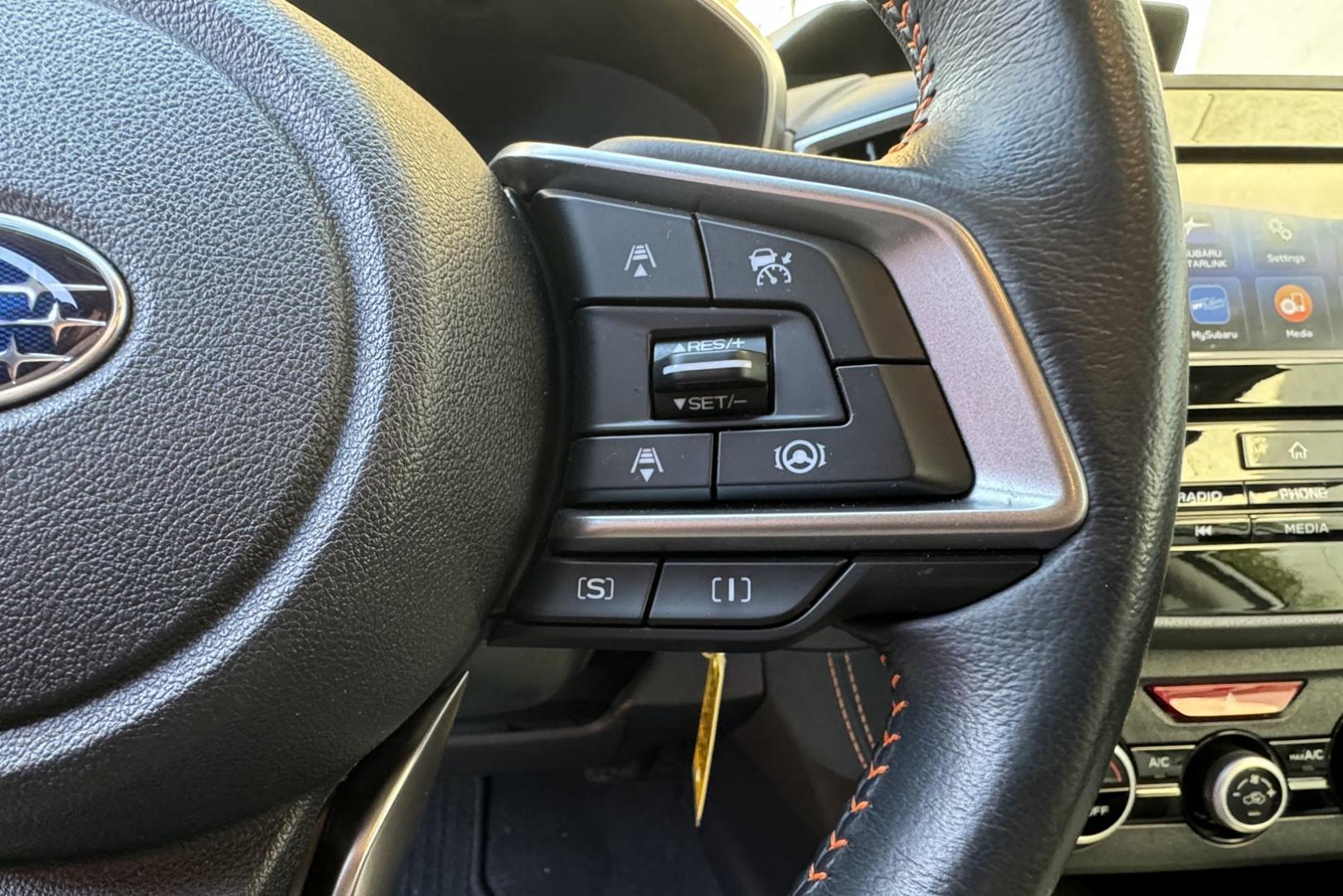 2023 White Diamond Pearl /Black Subaru Crosstrek Premium (JF2GTAPC5P8) with an H4 2.0 Liter engine, Automatic transmission, located at 2304 W. Main St., Boise, ID, 83702, (208) 342-7777, 43.622105, -116.218658 - Remaining Factory Warranty! Great Cars! - Photo#13