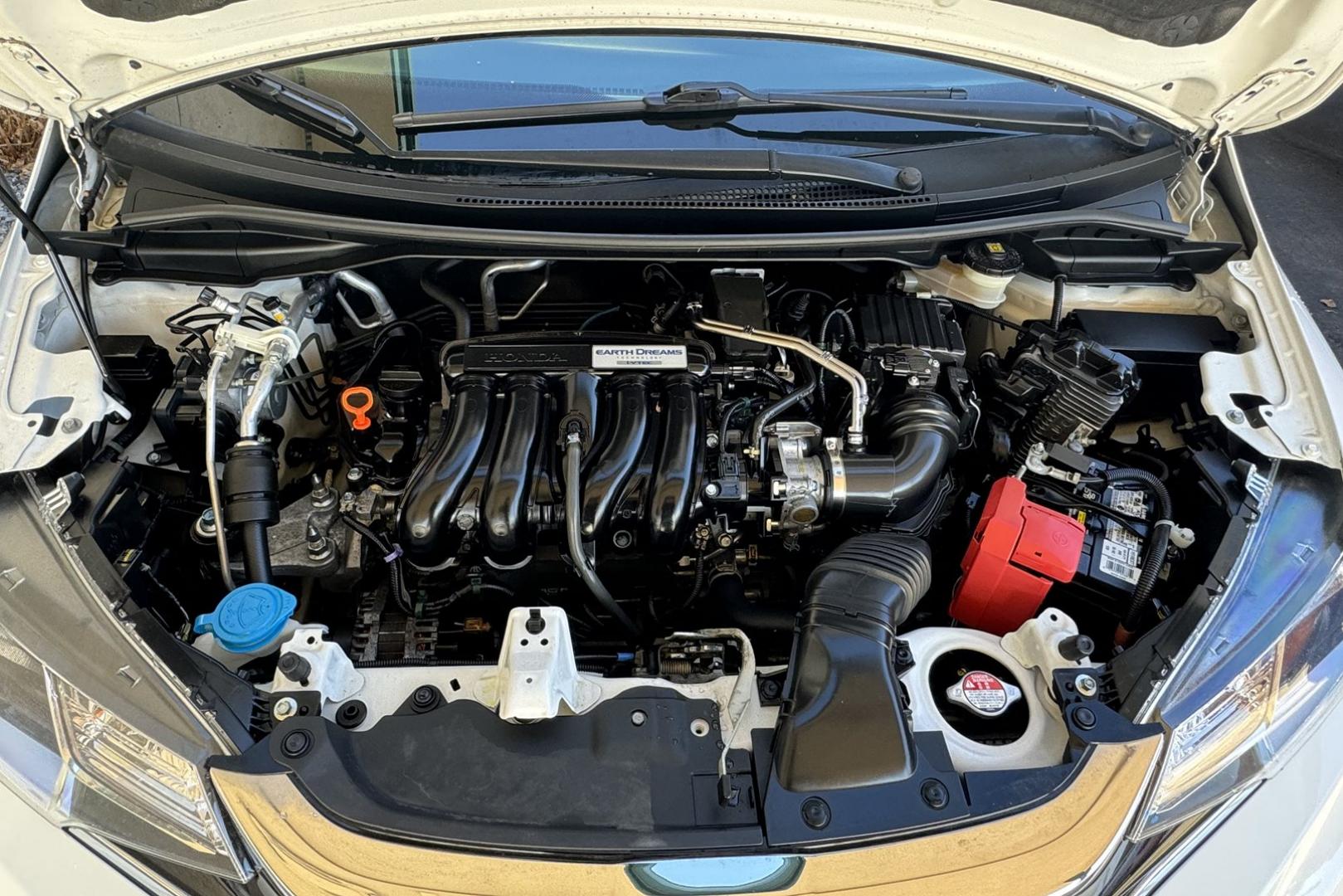 2019 White /Black Honda Fit LX (3HGGK5H42KM) with an 4 Cyl 1.5 Liter engine, Automatic transmission, located at 2304 W. Main St., Boise, ID, 83702, (208) 342-7777, 43.622105, -116.218658 - Great Fuel Economy! Great Cars! - Photo#10