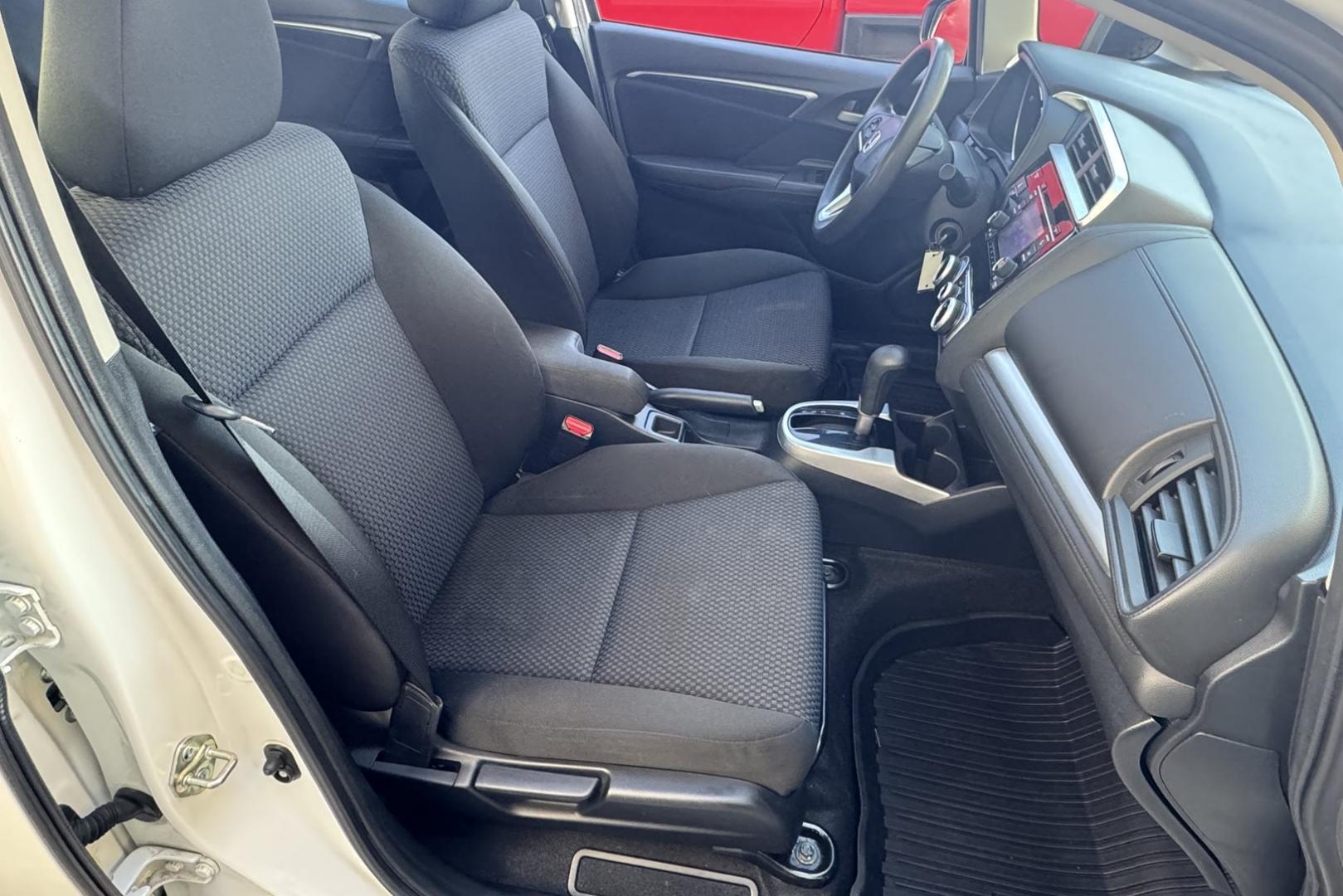 2019 White /Black Honda Fit LX (3HGGK5H42KM) with an 4 Cyl 1.5 Liter engine, Automatic transmission, located at 2304 W. Main St., Boise, ID, 83702, (208) 342-7777, 43.622105, -116.218658 - Great Fuel Economy! Great Cars! - Photo#14