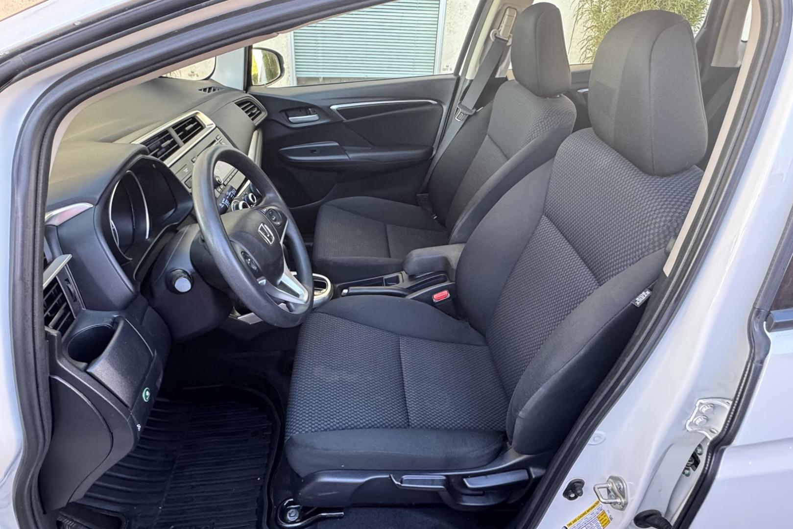 2019 White /Black Honda Fit LX (3HGGK5H42KM) with an 4 Cyl 1.5 Liter engine, Automatic transmission, located at 2304 W. Main St., Boise, ID, 83702, (208) 342-7777, 43.622105, -116.218658 - Great Fuel Economy! Great Cars! - Photo#7