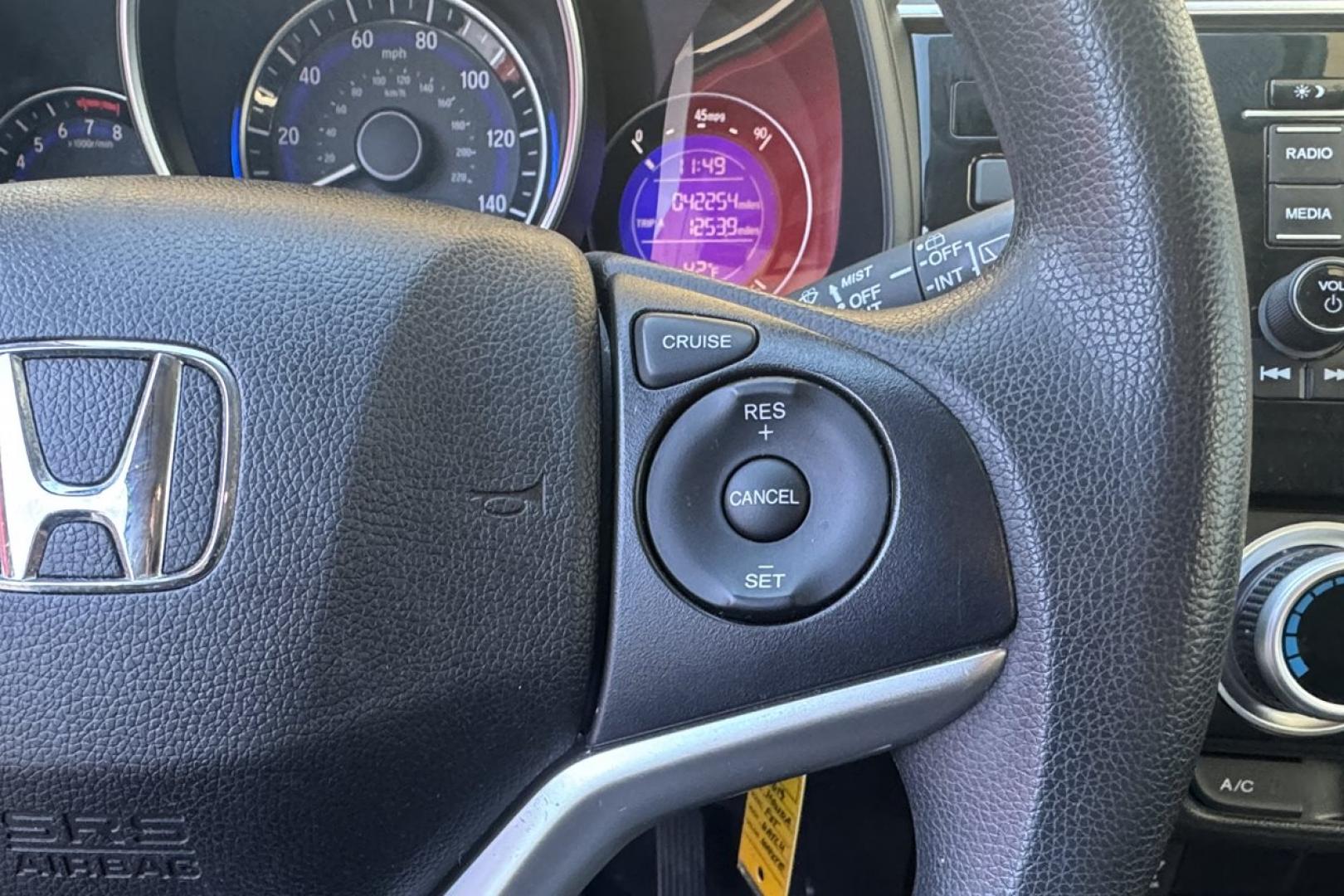 2019 White /Black Honda Fit LX (3HGGK5H42KM) with an 4 Cyl 1.5 Liter engine, Automatic transmission, located at 2304 W. Main St., Boise, ID, 83702, (208) 342-7777, 43.622105, -116.218658 - Great Fuel Economy! Great Cars! - Photo#9