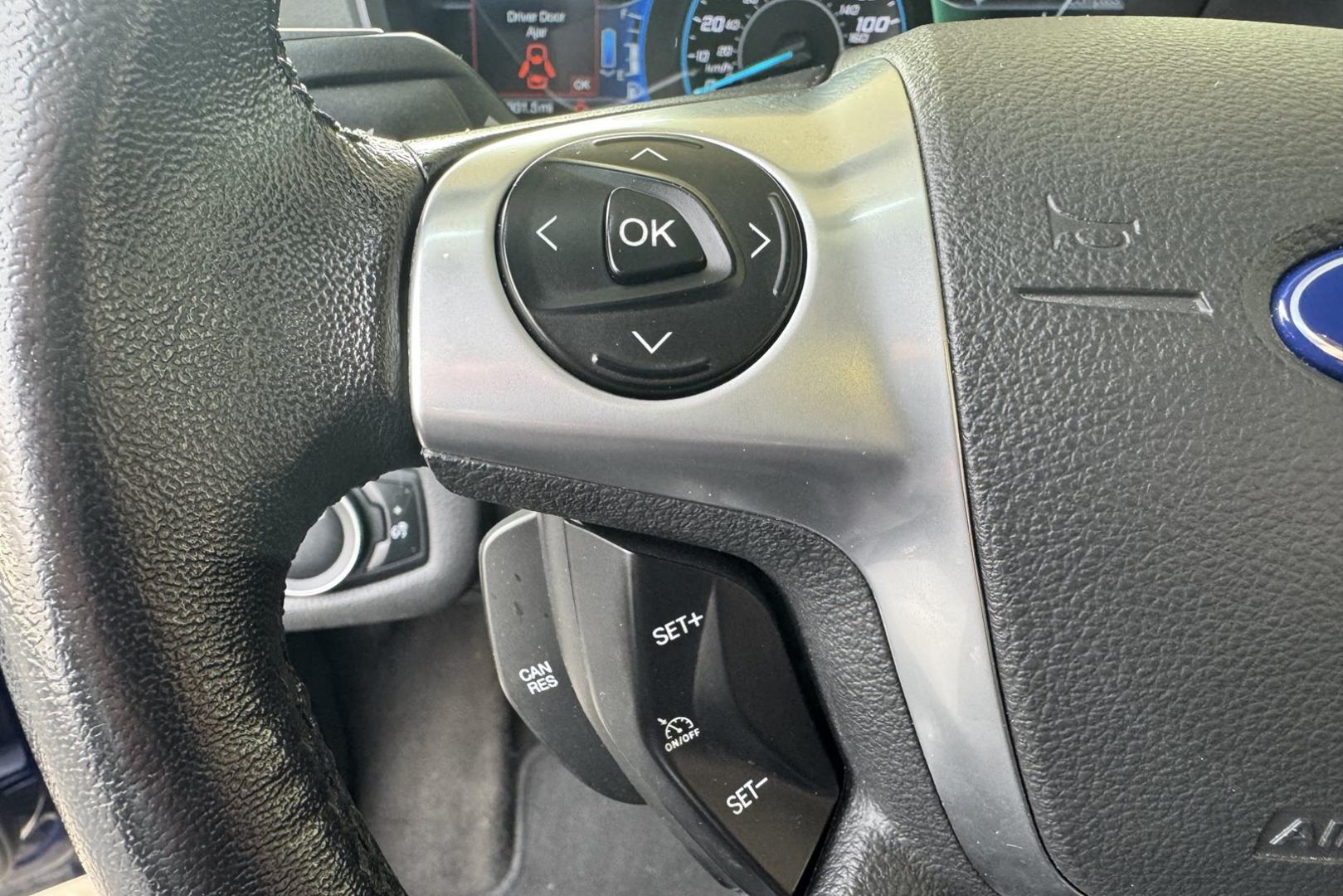 2016 Kona Blue /Gray Ford C-Max Hybrid SE (1FADP5AU5GL) with an 4 Cyl 2.0 Liter Hybrid engine, Automatic transmission, located at 2304 W. Main St., Boise, ID, 83702, (208) 342-7777, 43.622105, -116.218658 - New Tires! Great Fuel Economy! Upgraded To Apple Car Play/Android Auto! - Photo#8