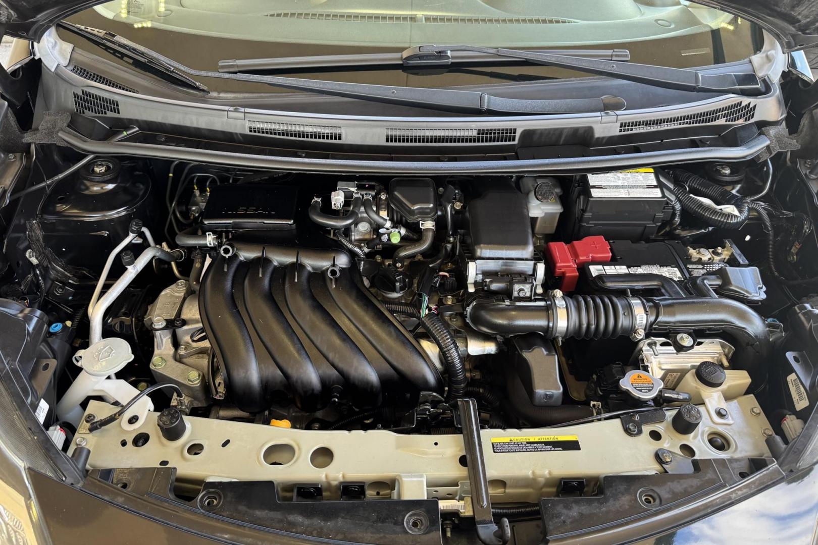 2017 Brilliant Black /Black SV (3N1CE2CP6HL) with an 4 Cyl 1.6 Liter engine, Automatic transmission, located at 2304 W. Main St., Boise, ID, 83702, (208) 342-7777, 43.622105, -116.218658 - Great On Gas Mileage! - Photo#12