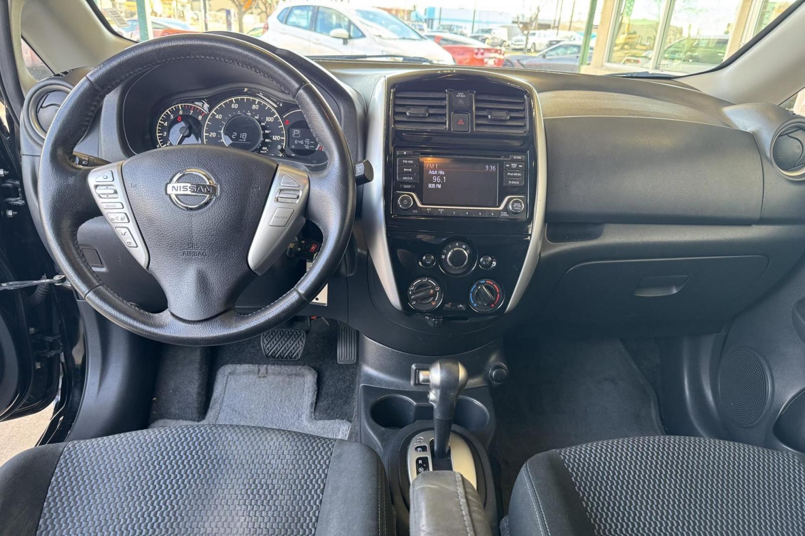 2017 Brilliant Black /Black SV (3N1CE2CP6HL) with an 4 Cyl 1.6 Liter engine, Automatic transmission, located at 2304 W. Main St., Boise, ID, 83702, (208) 342-7777, 43.622105, -116.218658 - Great On Gas Mileage! - Photo#6
