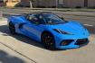 2021 Rapid Blue /Jet Black Chevrolet Corvette Stingray 2LT Z51 (1G1YB3D43M5) with an V8 6.2 Liter engine, Automatic 8 Speed transmission, located at 2304 W. Main St., Boise, ID, 83702, (208) 342-7777, 43.622105, -116.218658 - New Tires! Well Cared For C8 Convertible! - Photo#2