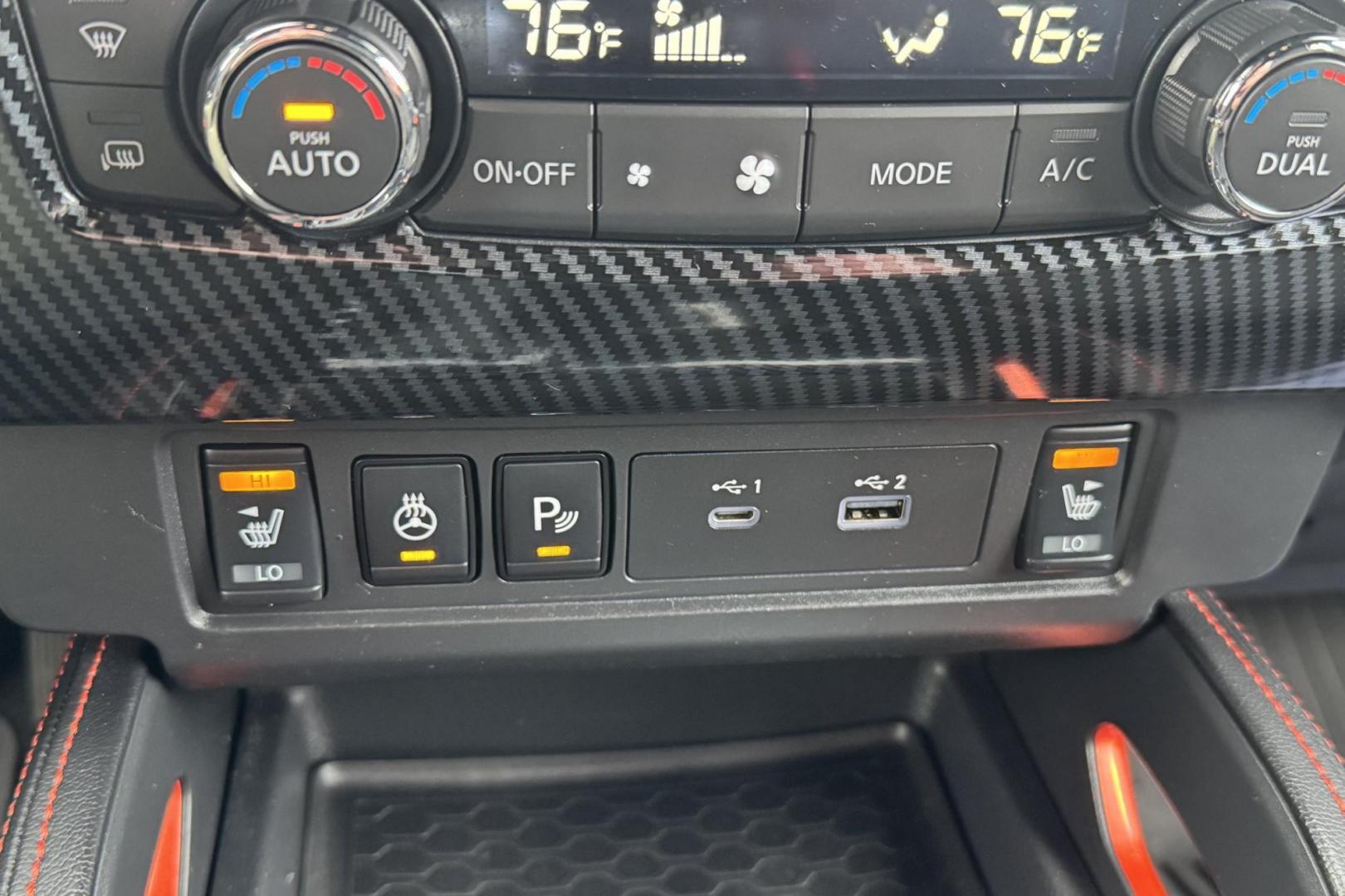 2022 Boulder Gray Pearl /Black Nissan Frontier PRO-4X (1N6ED1EK7NN) with an V6 3.8 Liter engine, Automatic 9 Speed transmission, located at 2304 W. Main St., Boise, ID, 83702, (208) 342-7777, 43.622105, -116.218658 - Photo#7