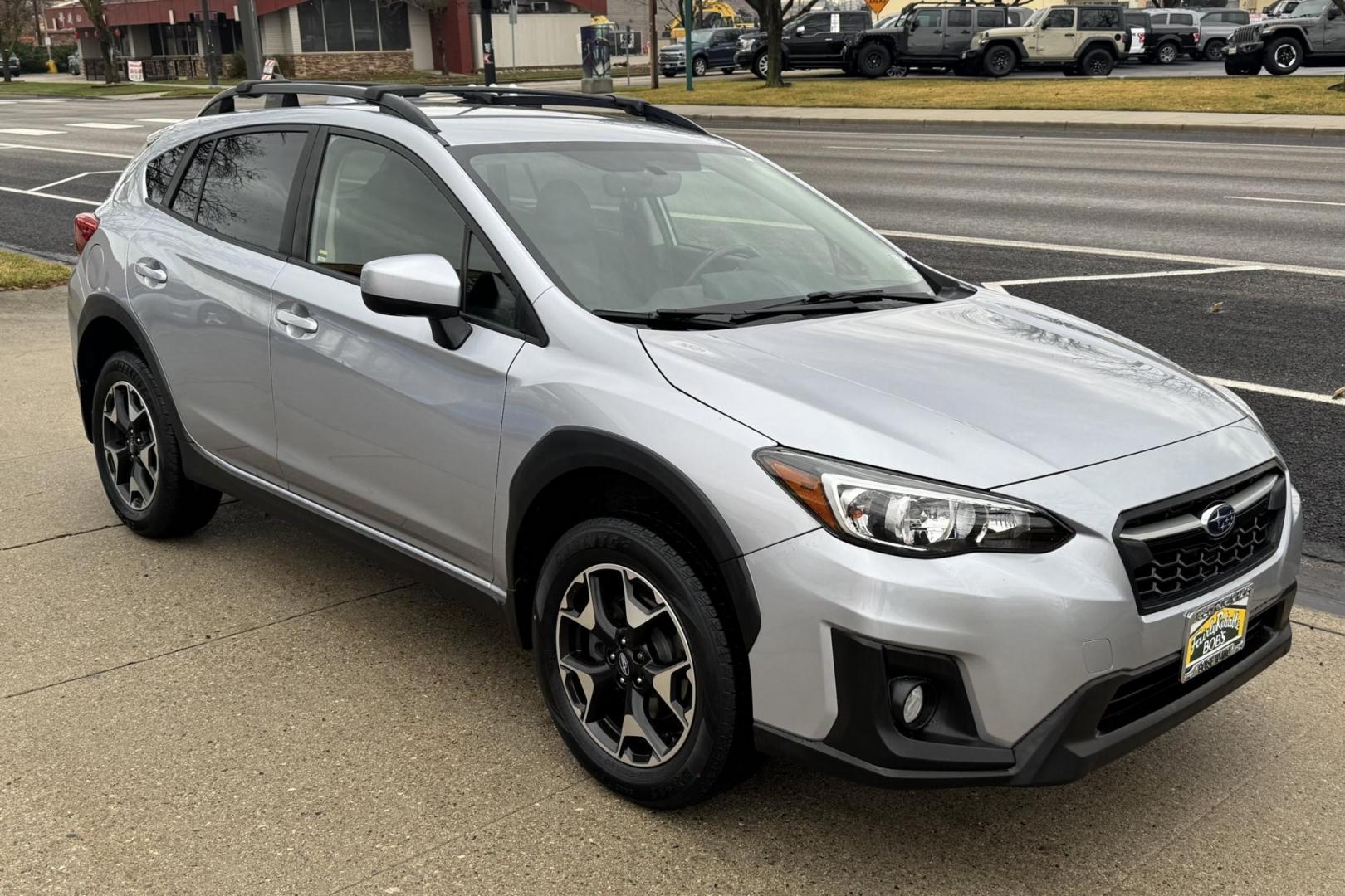 2019 Silver /Black Subaru Crosstrek Premium (JF2GTACCXK9) with an H4 2.0 Liter engine, 6 Speed Manual transmission, located at 2304 W. Main St., Boise, ID, 83702, (208) 342-7777, 43.622105, -116.218658 - Manual Transmission Crosstrek! - Photo#2