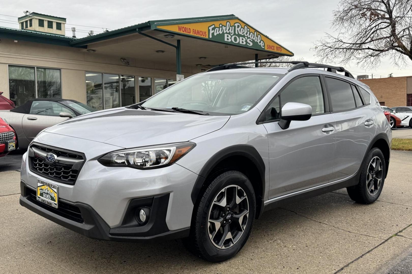 2019 Silver /Black Subaru Crosstrek Premium (JF2GTACCXK9) with an H4 2.0 Liter engine, 6 Speed Manual transmission, located at 2304 W. Main St., Boise, ID, 83702, (208) 342-7777, 43.622105, -116.218658 - Manual Transmission Crosstrek! - Photo#0