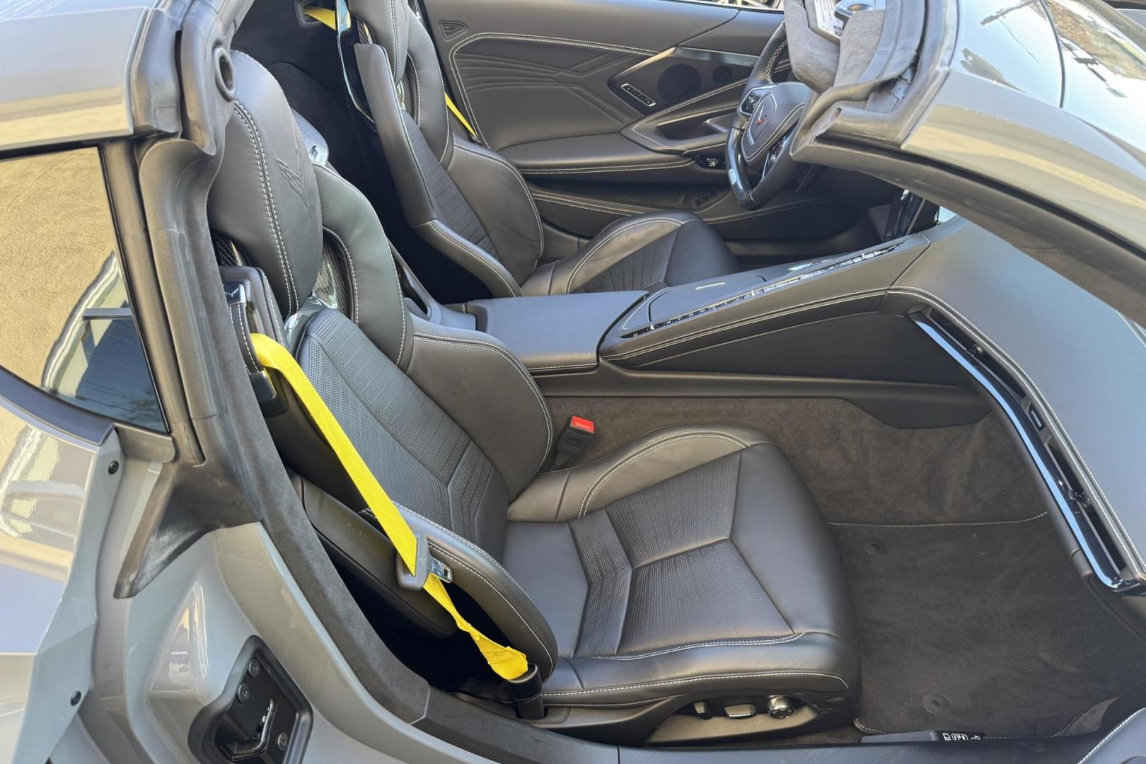 2024 Hypersonic Gray /Jet Black Chevrolet Corvette E-Ray 3LZ (1G1YM2D40R5) with an V8 6.2 Liter engine, Automatic 8 Speed transmission, located at 2304 W. Main St., Boise, ID, 83702, (208) 342-7777, 43.622105, -116.218658 - Photo#20
