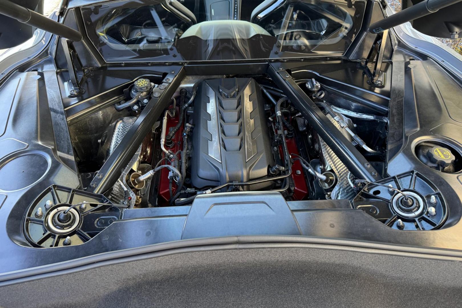 2024 Hypersonic Gray /Jet Black Chevrolet Corvette E-Ray 3LZ (1G1YM2D40R5) with an V8 6.2 Liter engine, Automatic 8 Speed transmission, located at 2304 W. Main St., Boise, ID, 83702, (208) 342-7777, 43.622105, -116.218658 - Photo#24