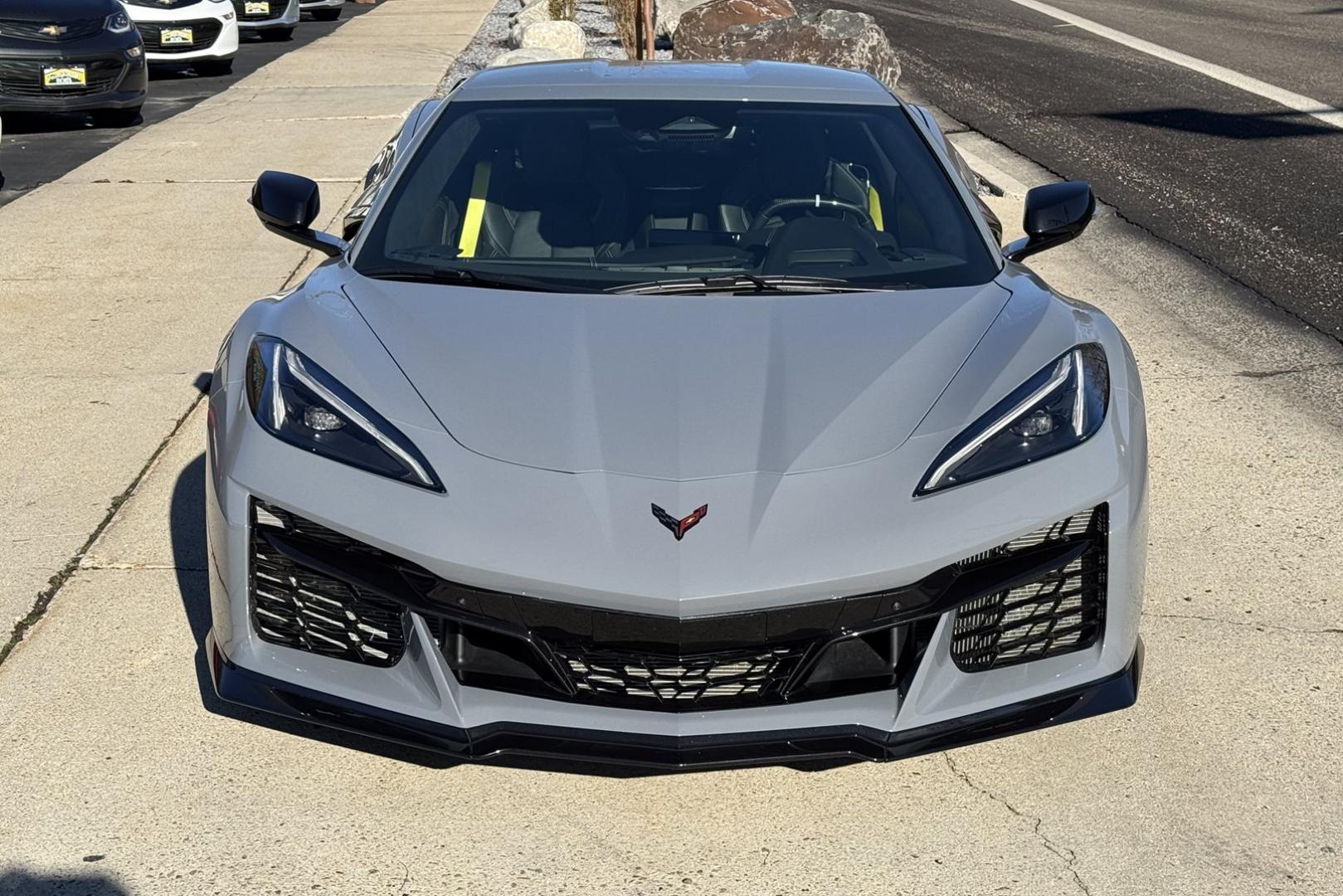 2024 Hypersonic Gray /Jet Black Chevrolet Corvette E-Ray 3LZ (1G1YM2D40R5) with an V8 6.2 Liter engine, Automatic 8 Speed transmission, located at 2304 W. Main St., Boise, ID, 83702, (208) 342-7777, 43.622105, -116.218658 - Photo#28