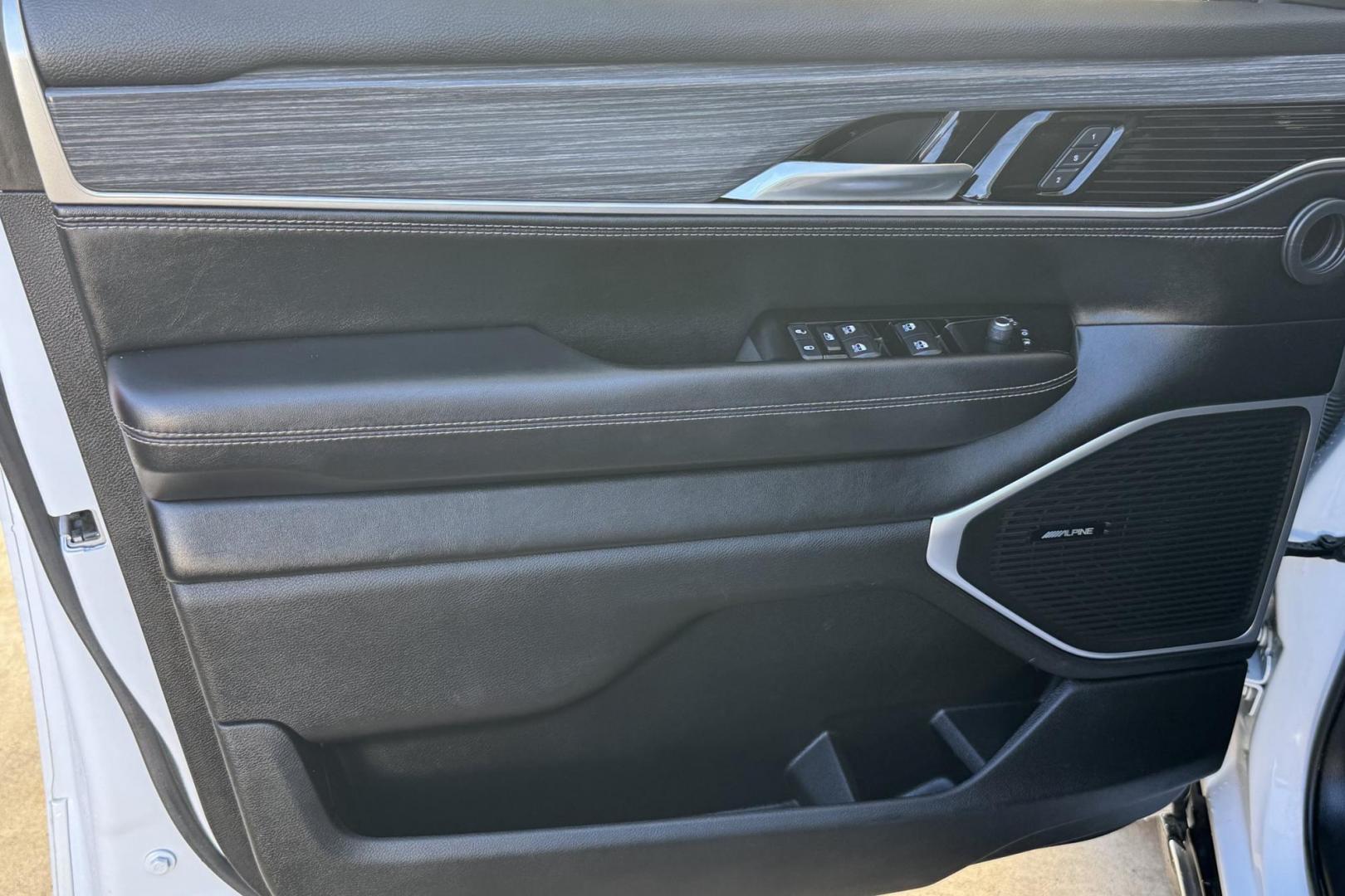 2023 Bright White /Black Jeep Wagoneer L Series II (1C4SJSBP1PS) with an V6 3.0 Liter Twin Turbo engine, Automatic 8 Speed transmission, located at 2304 W. Main St., Boise, ID, 83702, (208) 342-7777, 43.622105, -116.218658 - Seats 8 And Super Smooth Ride! - Photo#15