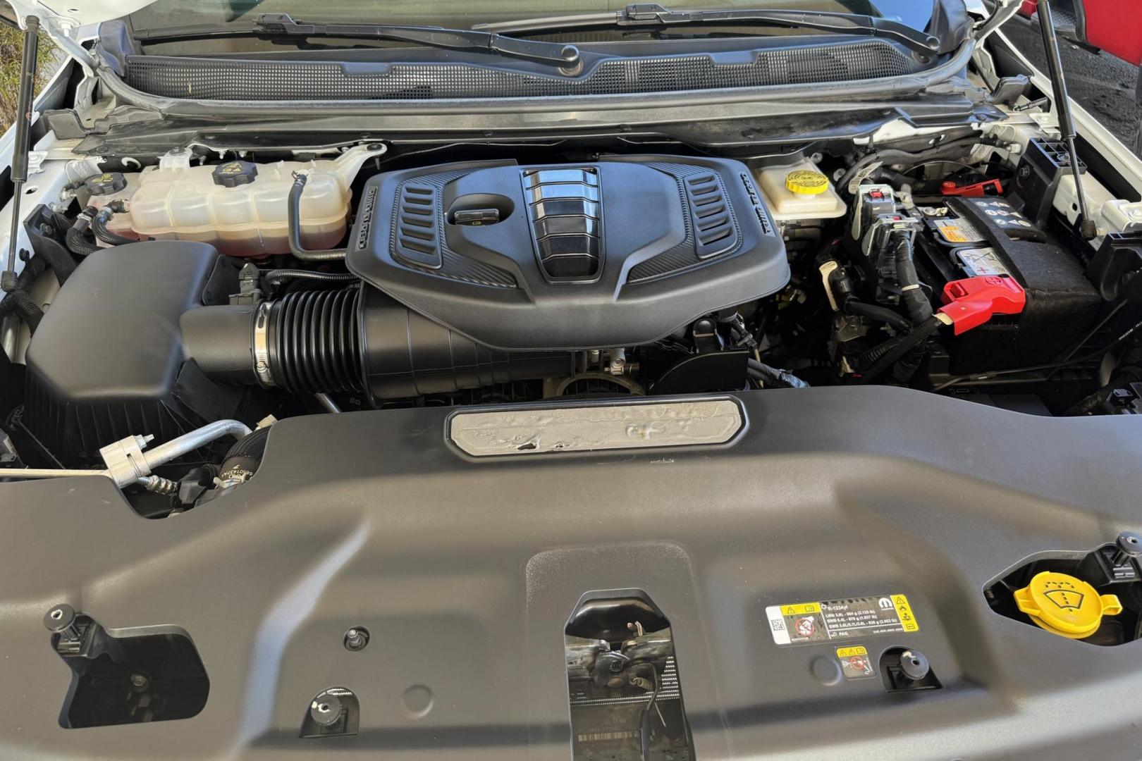 2023 Bright White /Black Jeep Wagoneer L Series II (1C4SJSBP1PS) with an V6 3.0 Liter Twin Turbo engine, Automatic 8 Speed transmission, located at 2304 W. Main St., Boise, ID, 83702, (208) 342-7777, 43.622105, -116.218658 - Seats 8 And Super Smooth Ride! - Photo#22