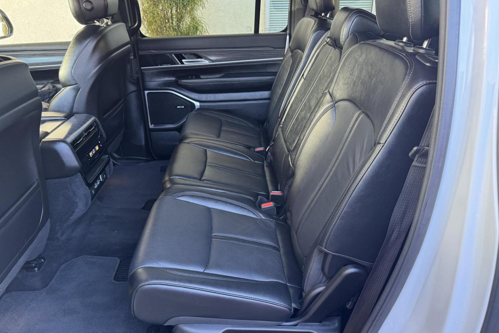 2023 Bright White /Black Jeep Wagoneer L Series II (1C4SJSBP1PS) with an V6 3.0 Liter Twin Turbo engine, Automatic 8 Speed transmission, located at 2304 W. Main St., Boise, ID, 83702, (208) 342-7777, 43.622105, -116.218658 - Seats 8 And Super Smooth Ride! - Photo#28