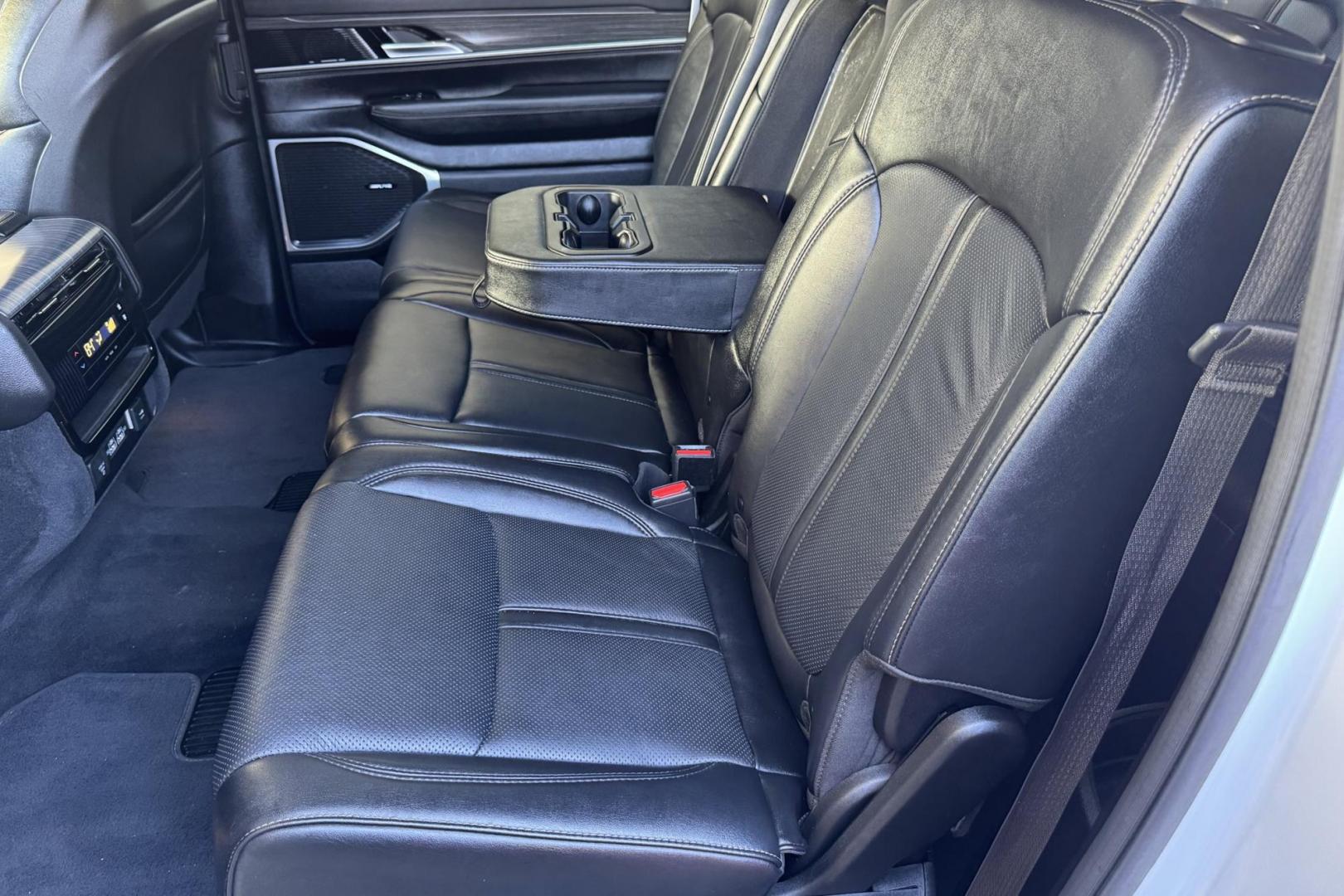 2023 Bright White /Black Jeep Wagoneer L Series II (1C4SJSBP1PS) with an V6 3.0 Liter Twin Turbo engine, Automatic 8 Speed transmission, located at 2304 W. Main St., Boise, ID, 83702, (208) 342-7777, 43.622105, -116.218658 - Seats 8 And Super Smooth Ride! - Photo#29