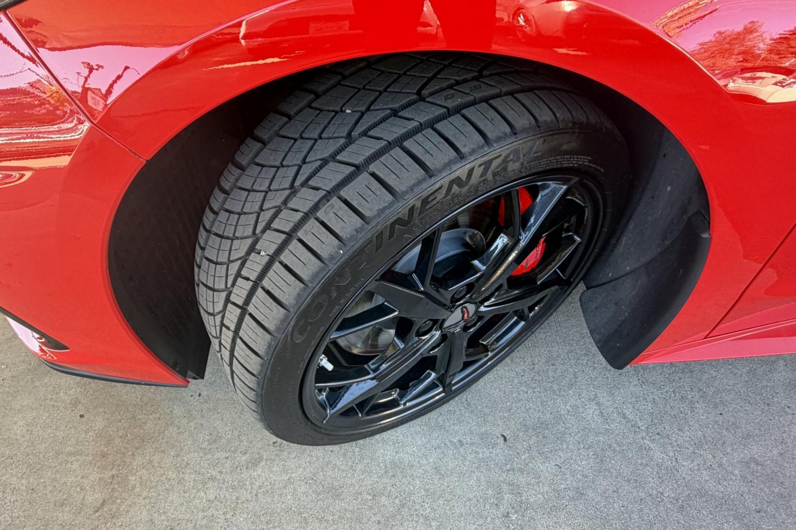 2020 Victory Red /Adrenaline Red Chevrolet Corvette Stingray Convertible 2LT Z51 (1G1Y73D41L5) with an V8 6.2 Liter engine, Automatic 8 Speed transmission, located at 2304 W. Main St., Boise, ID, 83702, (208) 342-7777, 43.622105, -116.218658 - Breathtaking C8 Convertible!- Photo#15