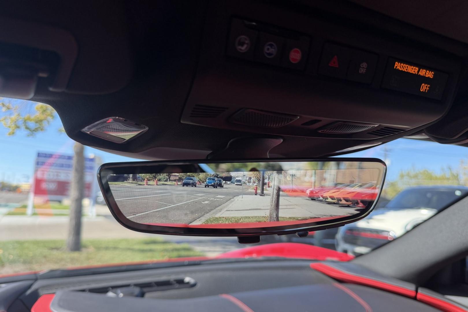 2020 Victory Red /Adrenaline Red Chevrolet Corvette Stingray Convertible 2LT Z51 (1G1Y73D41L5) with an V8 6.2 Liter engine, Automatic 8 Speed transmission, located at 2304 W. Main St., Boise, ID, 83702, (208) 342-7777, 43.622105, -116.218658 - Breathtaking C8 Convertible!- Photo#26
