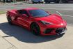 2020 Victory Red /Adrenaline Red Chevrolet Corvette Stingray Convertible 2LT Z51 (1G1Y73D41L5) with an V8 6.2 Liter engine, Automatic 8 Speed transmission, located at 2304 W. Main St., Boise, ID, 83702, (208) 342-7777, 43.622105, -116.218658 - Breathtaking C8 Convertible!- Photo#29