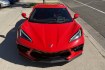2020 Victory Red /Adrenaline Red Chevrolet Corvette Stingray Convertible 2LT Z51 (1G1Y73D41L5) with an V8 6.2 Liter engine, Automatic 8 Speed transmission, located at 2304 W. Main St., Boise, ID, 83702, (208) 342-7777, 43.622105, -116.218658 - Breathtaking C8 Convertible!- Photo#30