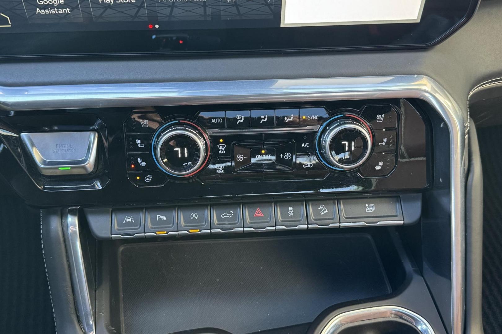 2022 White Frost Tricoat /Alpine Umber GMC Sierra 1500 Denali Ultimate (1GTUUHET1NZ) with an 6 Cyl 3.0 Liter Turbo Diesel engine, Automatic 10 Speed transmission, located at 2304 W. Main St., Boise, ID, 83702, (208) 342-7777, 43.622105, -116.218658 - Looking For That Amazing Truck? Here It Is! - Photo#12