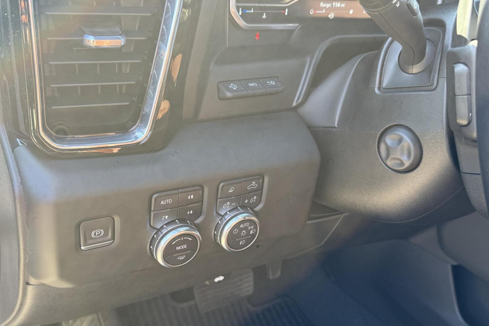 2022 White Frost Tricoat /Alpine Umber GMC Sierra 1500 Denali Ultimate (1GTUUHET1NZ) with an 6 Cyl 3.0 Liter Turbo Diesel engine, Automatic 10 Speed transmission, located at 2304 W. Main St., Boise, ID, 83702, (208) 342-7777, 43.622105, -116.218658 - Looking For That Amazing Truck? Here It Is! - Photo#6