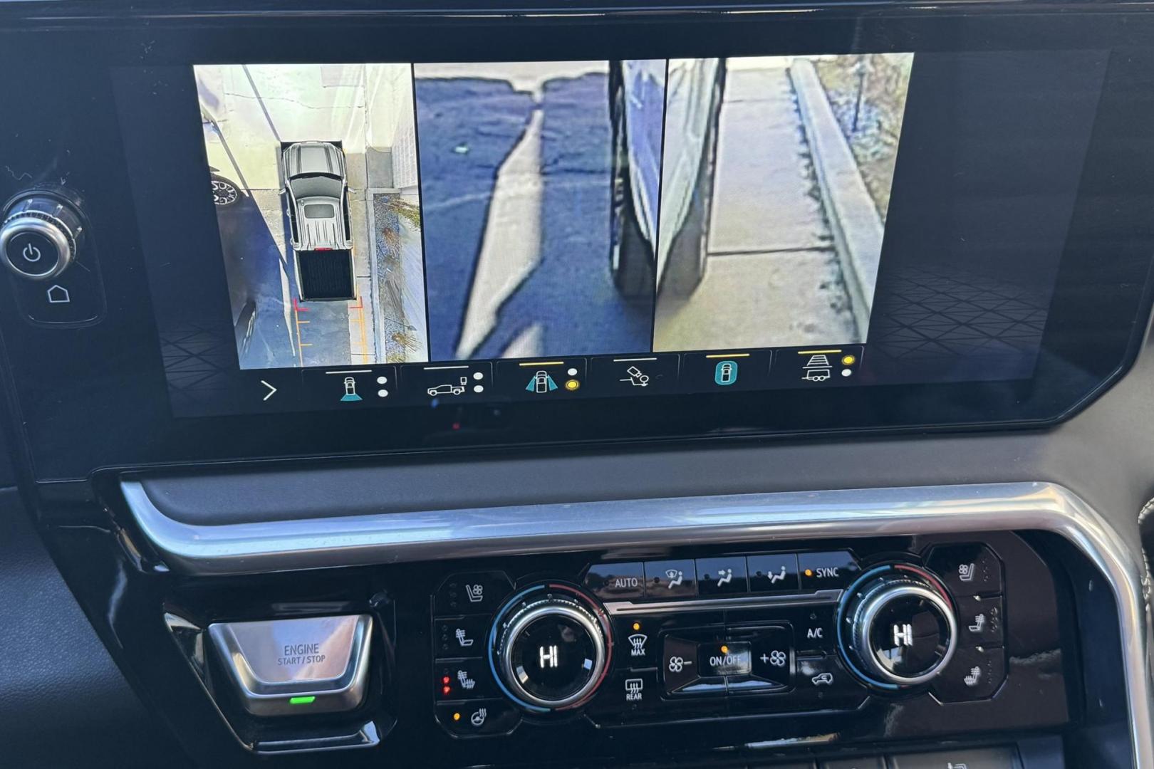 2022 White Frost Tricoat /Alpine Umber GMC Sierra 1500 Denali Ultimate (1GTUUHET1NZ) with an 6 Cyl 3.0 Liter Turbo Diesel engine, Automatic 10 Speed transmission, located at 2304 W. Main St., Boise, ID, 83702, (208) 342-7777, 43.622105, -116.218658 - Looking For That Amazing Truck? Here It Is! - Photo#9