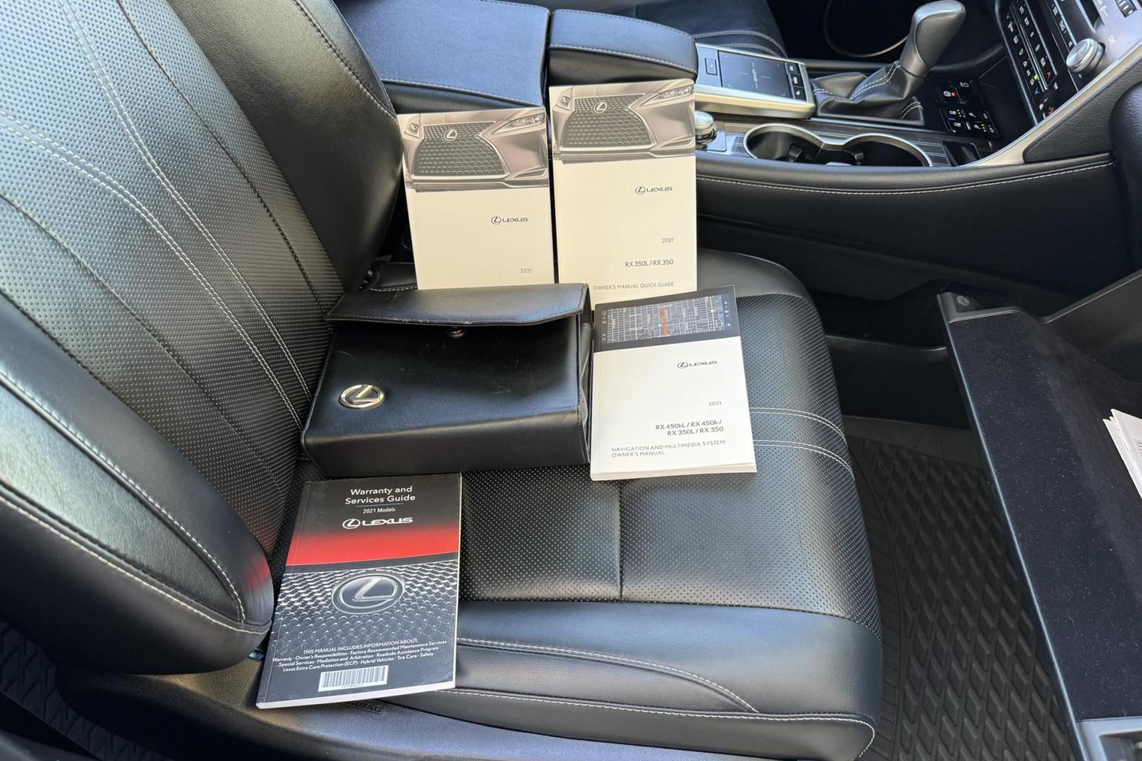 2021 Atomic Silver /Black Lexus RX 350L Luxury (JTJJZKFAXM2) with an V6 3.5 Liter engine, Automatic 8 Speed transmission, located at 2304 W. Main St., Boise, ID, 83702, (208) 342-7777, 43.622105, -116.218658 - Photo#22