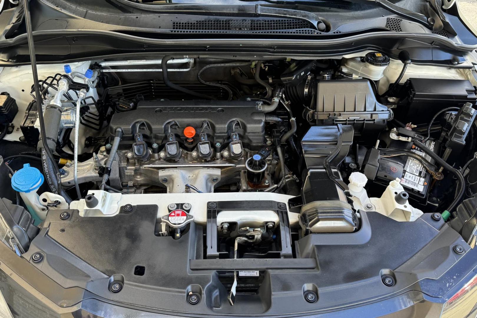2016 White /Gray Honda HR-V LX (3CZRU6H32GM) with an 4 Cyl 1.8 Liter engine, Automatic transmission, located at 2304 W. Main St., Boise, ID, 83702, (208) 342-7777, 43.622105, -116.218658 - Great Fuel Economy And All Wheel Drive! - Photo#10